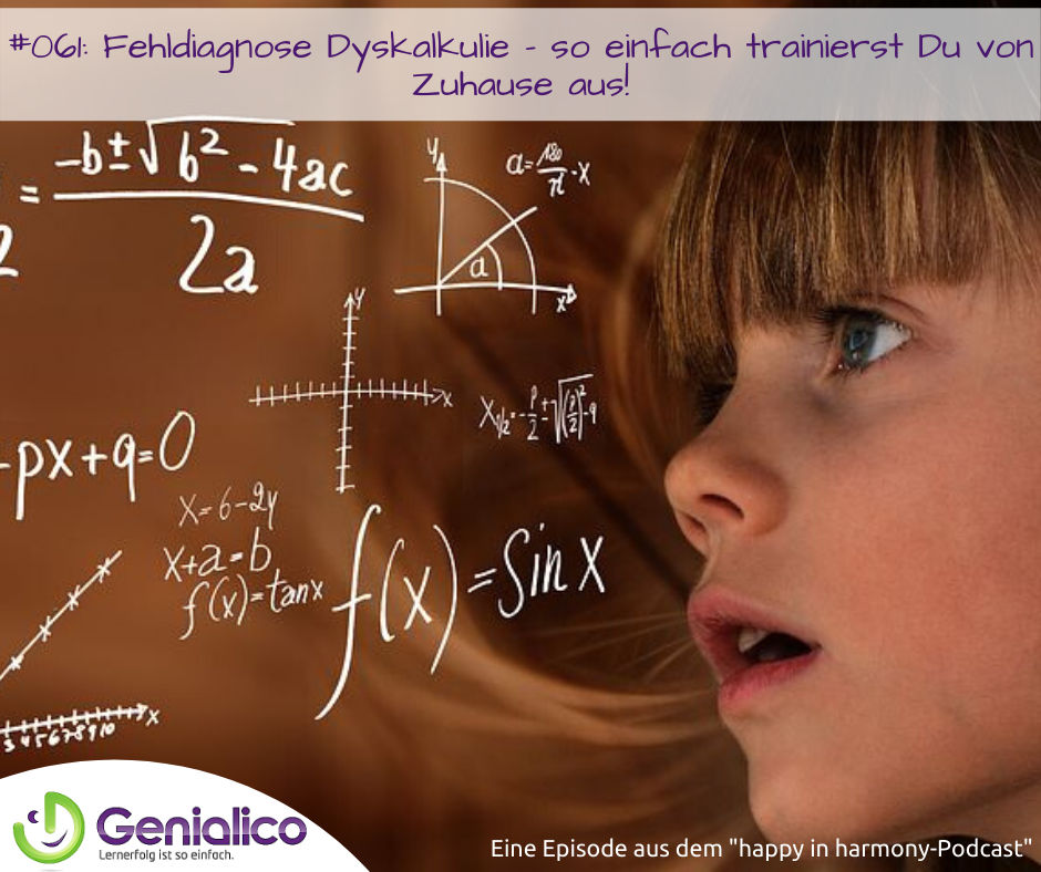#061: Fehldiagnose Dyskalkulie - so einfach trainierst Du von Zuhause aus!