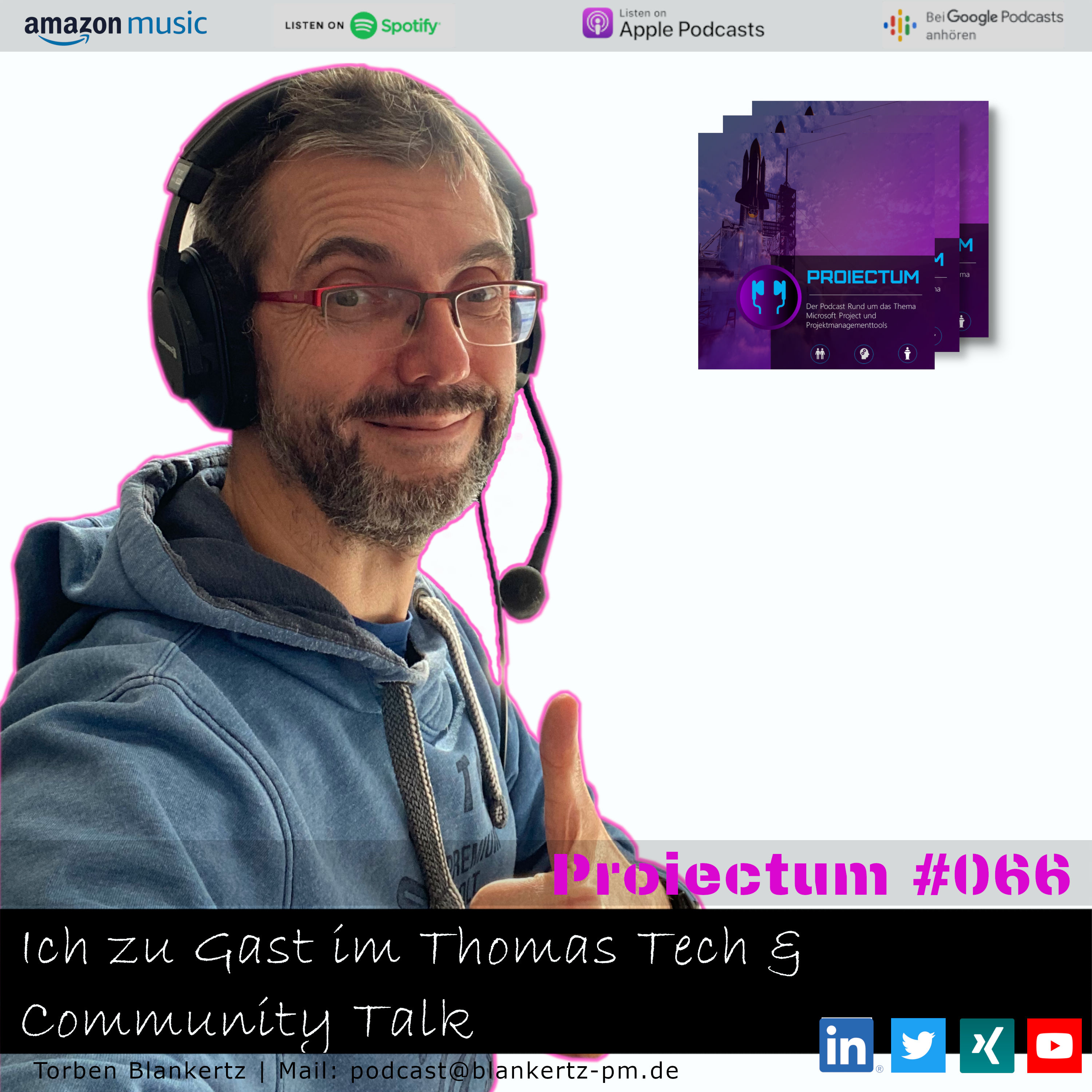 #066 | Ich zu Gast im Thomas Tech & Community Talk
