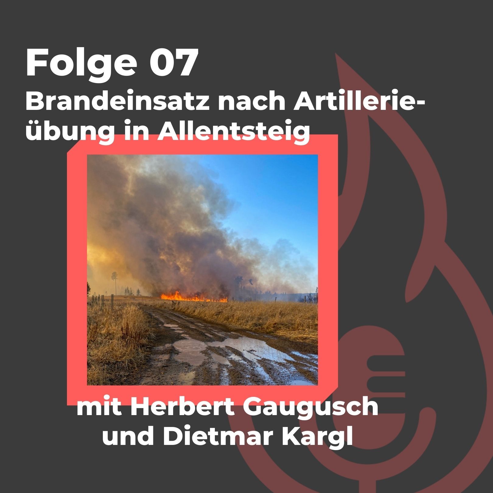 #07: Brandeinsatz nach Artillerieübung in Allentsteig