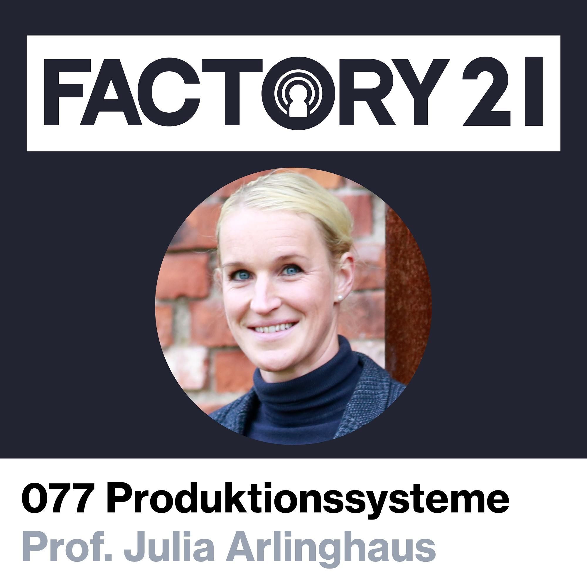 077 Das Produktionssystem in der Fabrik der Zukunft mit Prof. Julia Arlinghaus