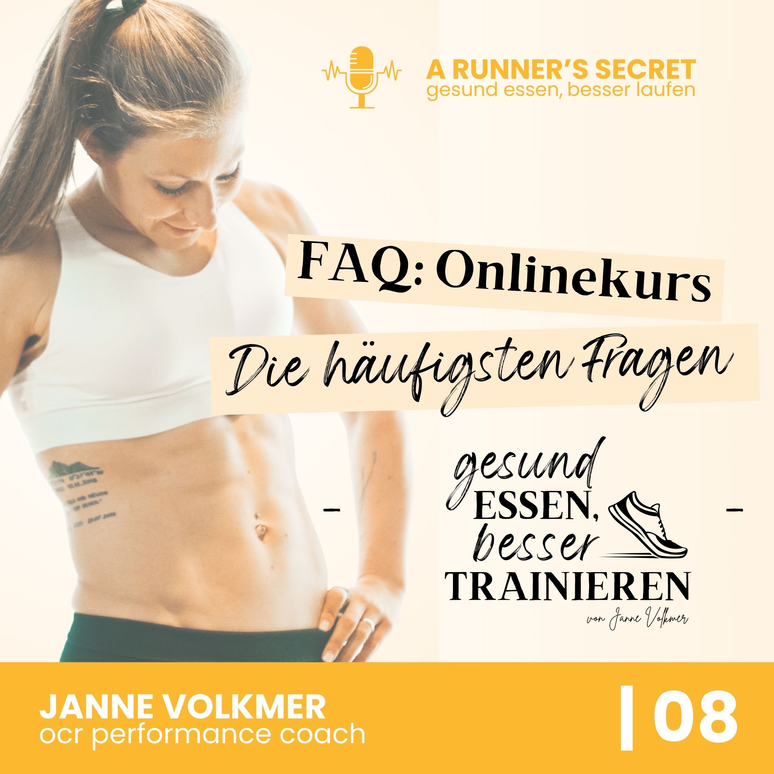 08 | Die häufigsten Fragen zu "Gesund essen, besser trainieren" (hat nur eine Woche geöffnet)