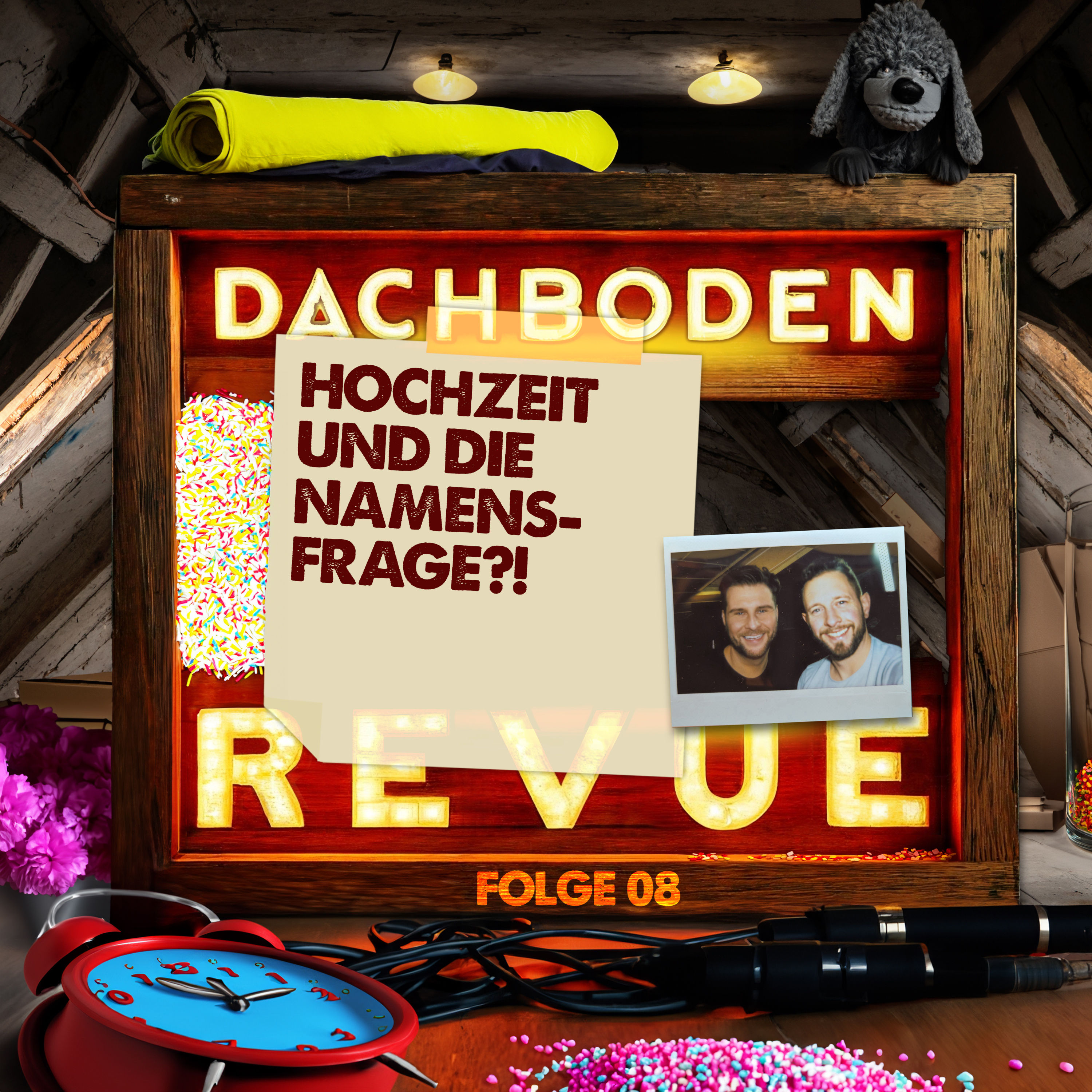 #08, Hochzeit und die Namensfrage