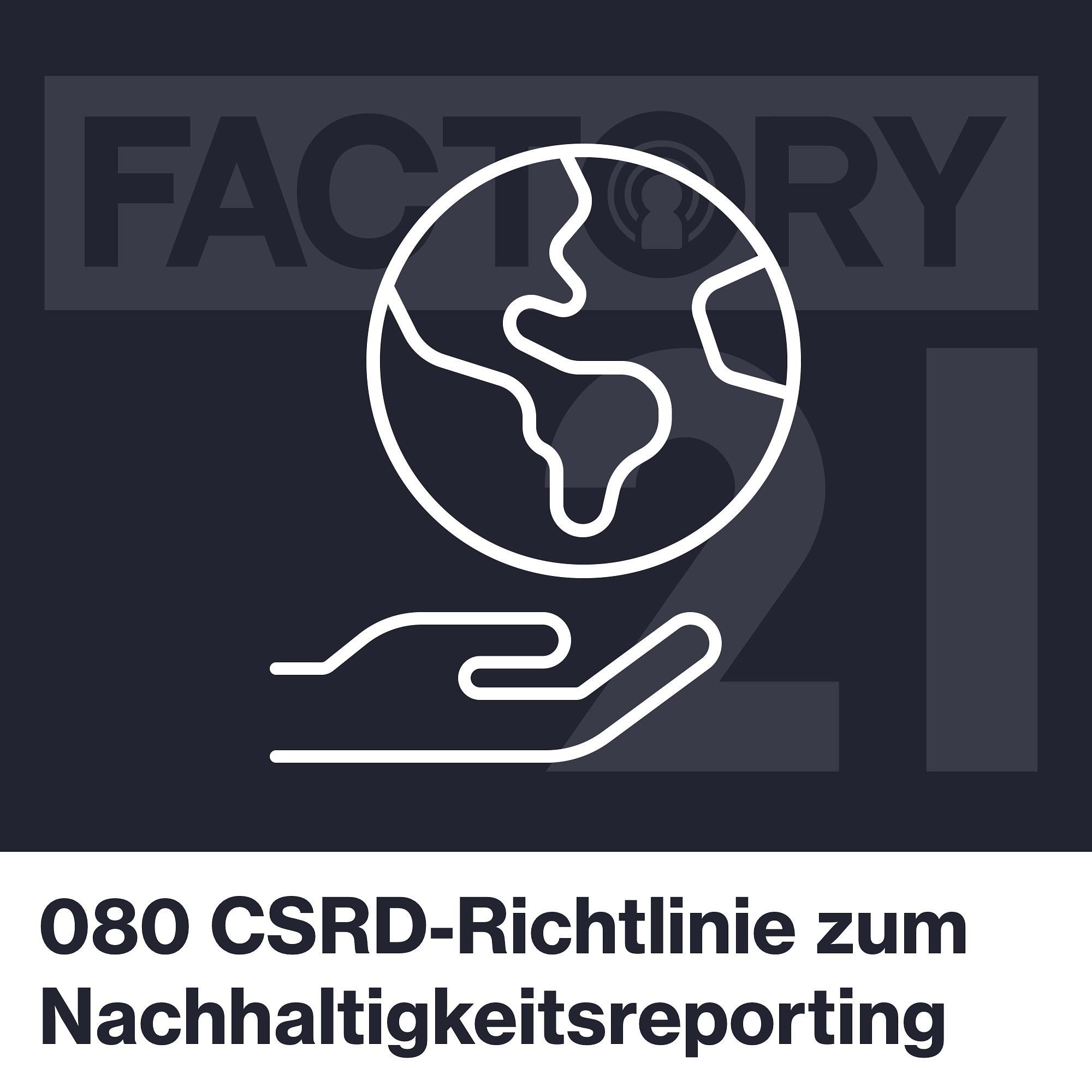 080 Wie die CSRD-Richtlinie zum Nachhaltigkeitsreporting sinnvoll umgesetzt wird