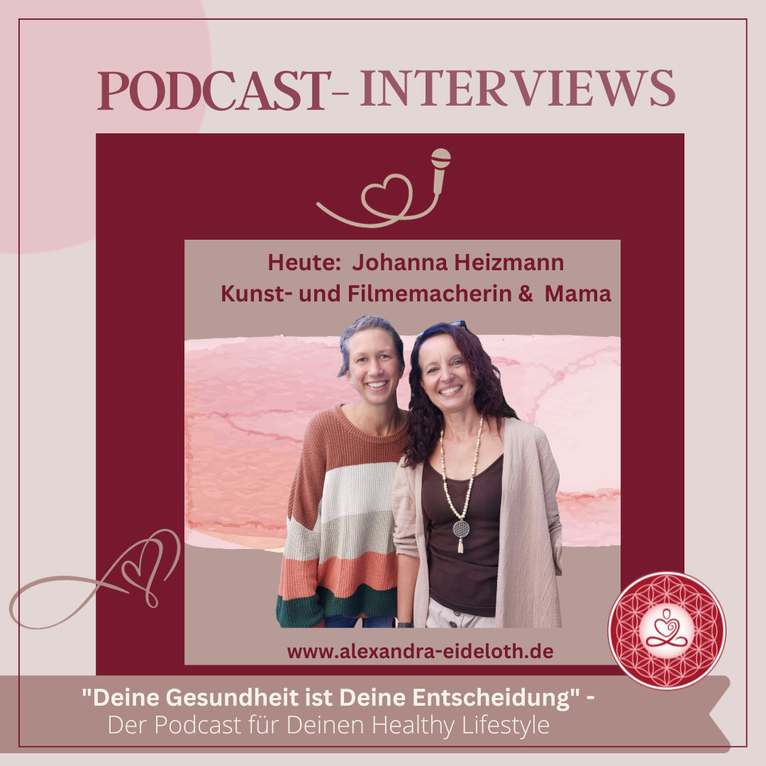 082 - Podcastinterview mit Johanna Heizmann, Künstlerin & Mama