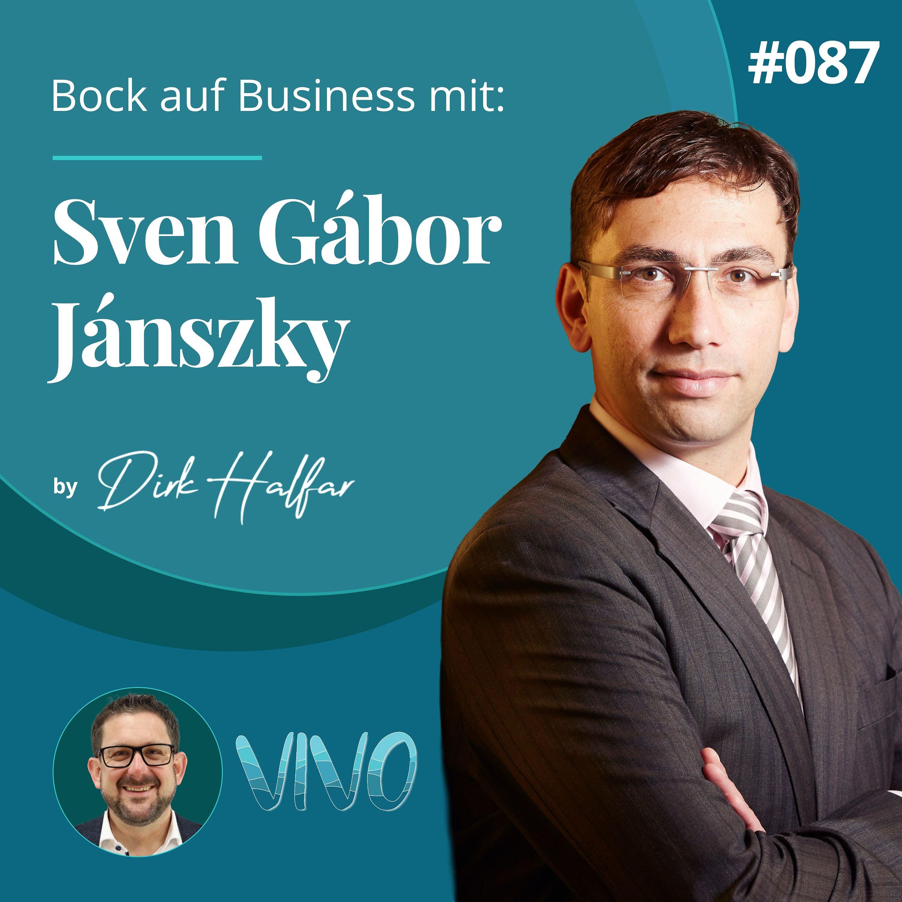#087 - Sven Gabor Janszky als Gast bei Bock auf Business zum Thema KI