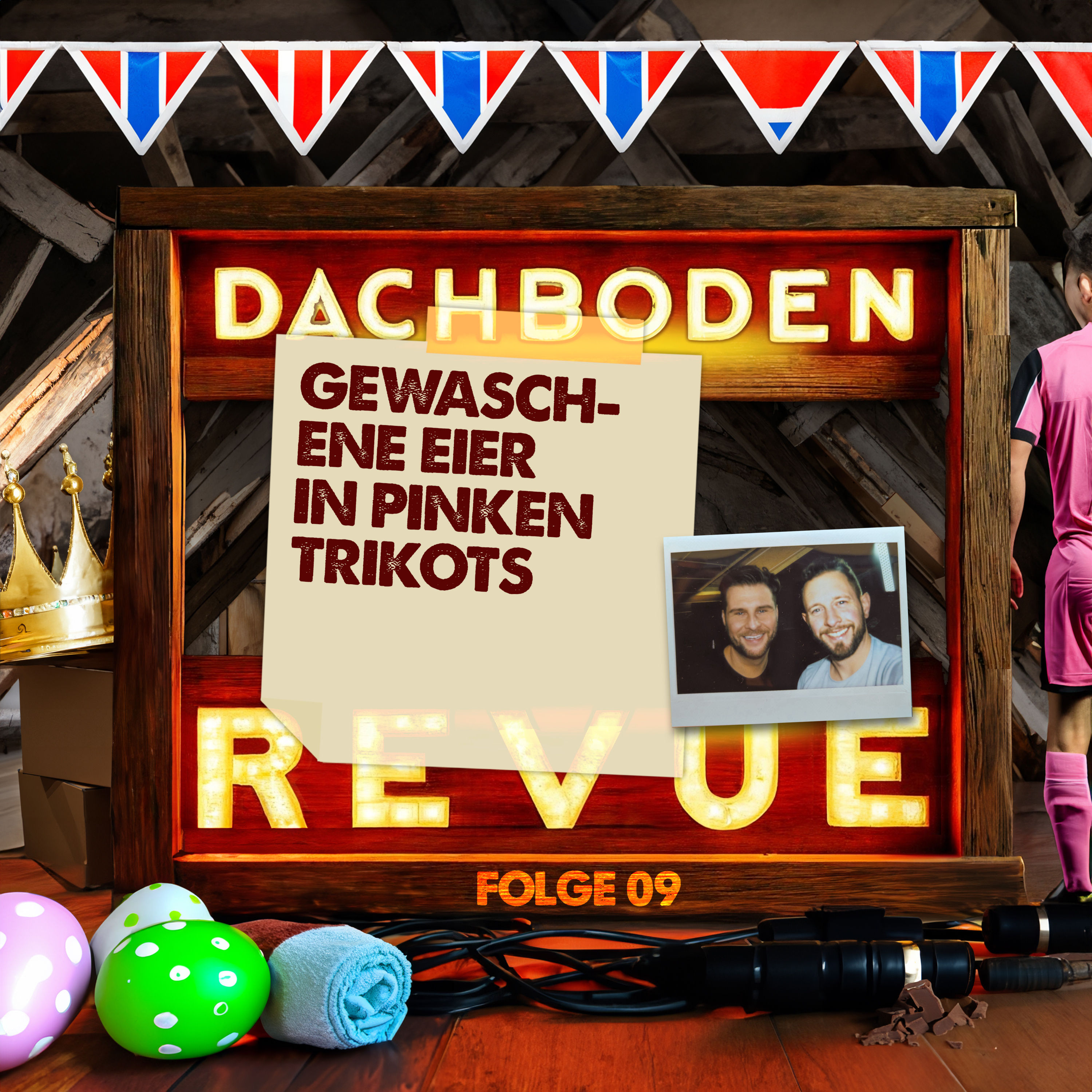 #09, Gewaschene Eier im pinken Trikot