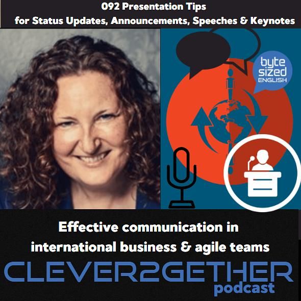 092 Presentation Tips for Status Updates, Announcements, Speeches & Keynotes
