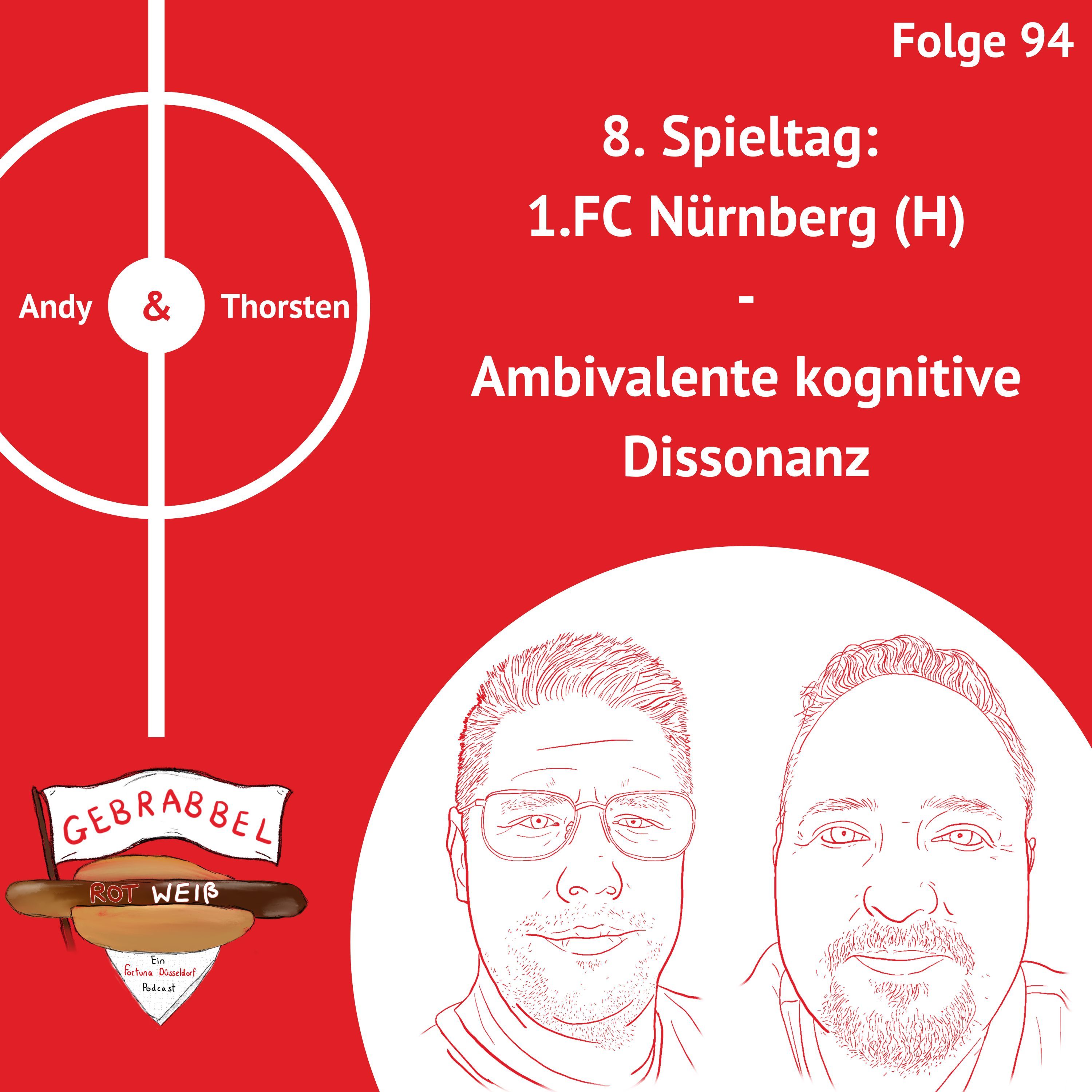 #094: 8. Spieltag: 1.FC Nürnberg (H) – Ambivalente kognitive Dissonanz