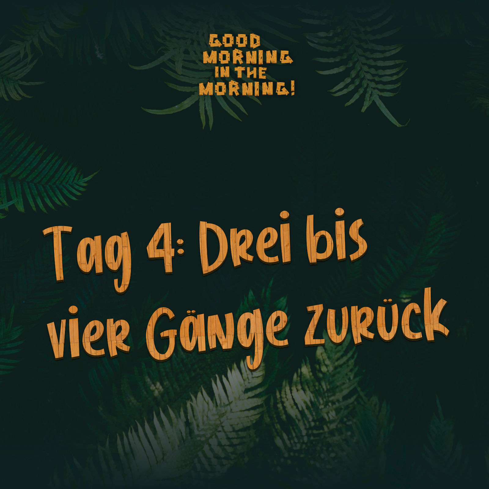#096 – Tag 4: Drei bis vier Gänge zurück