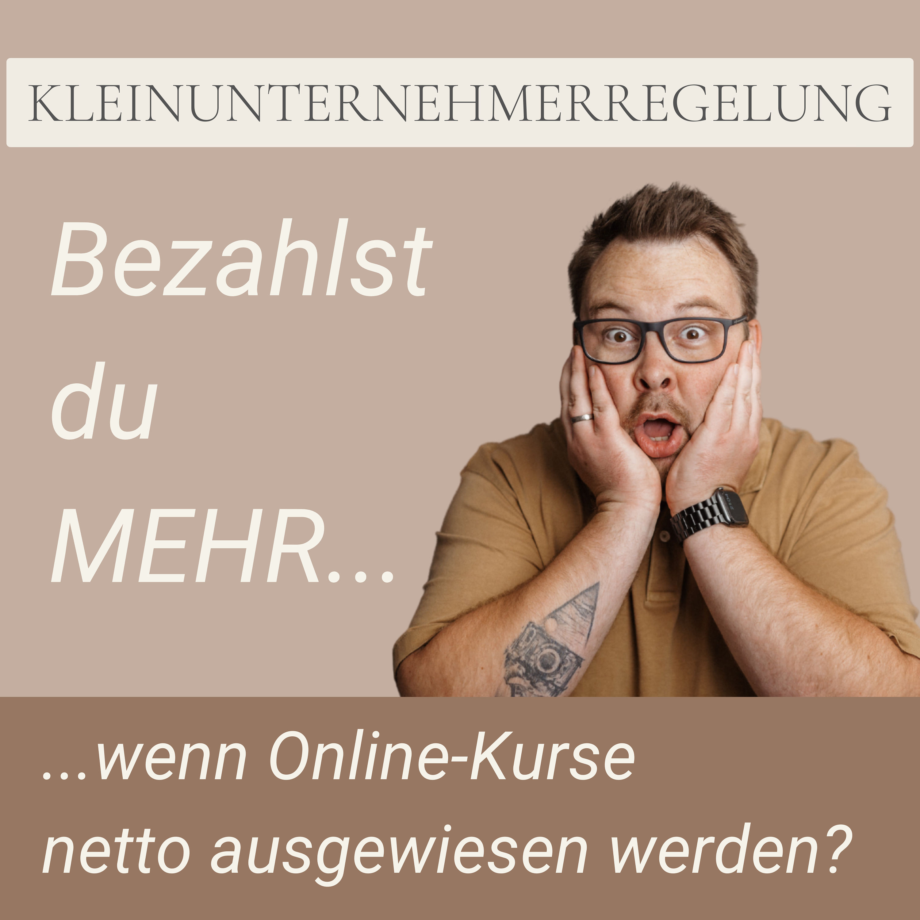 #10 Bei der Kleinunternehmerregelung mehr Steuern zahlen?