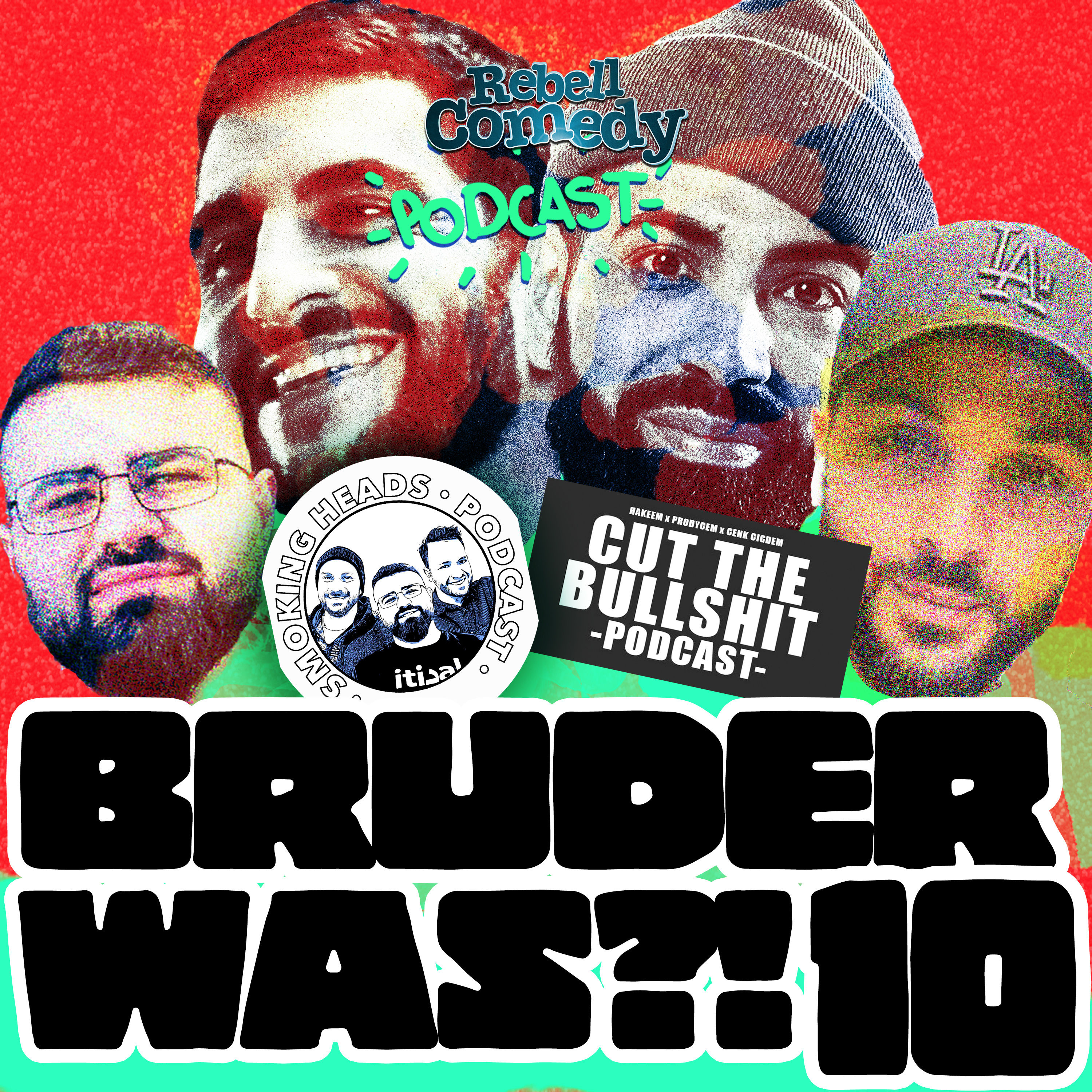 #10 Bruder Was⁉️ mit Babak Ghassim, Tarek Baé & Hakeem| Das ist Wasser! & Ist das ein Holzbein? pt.2