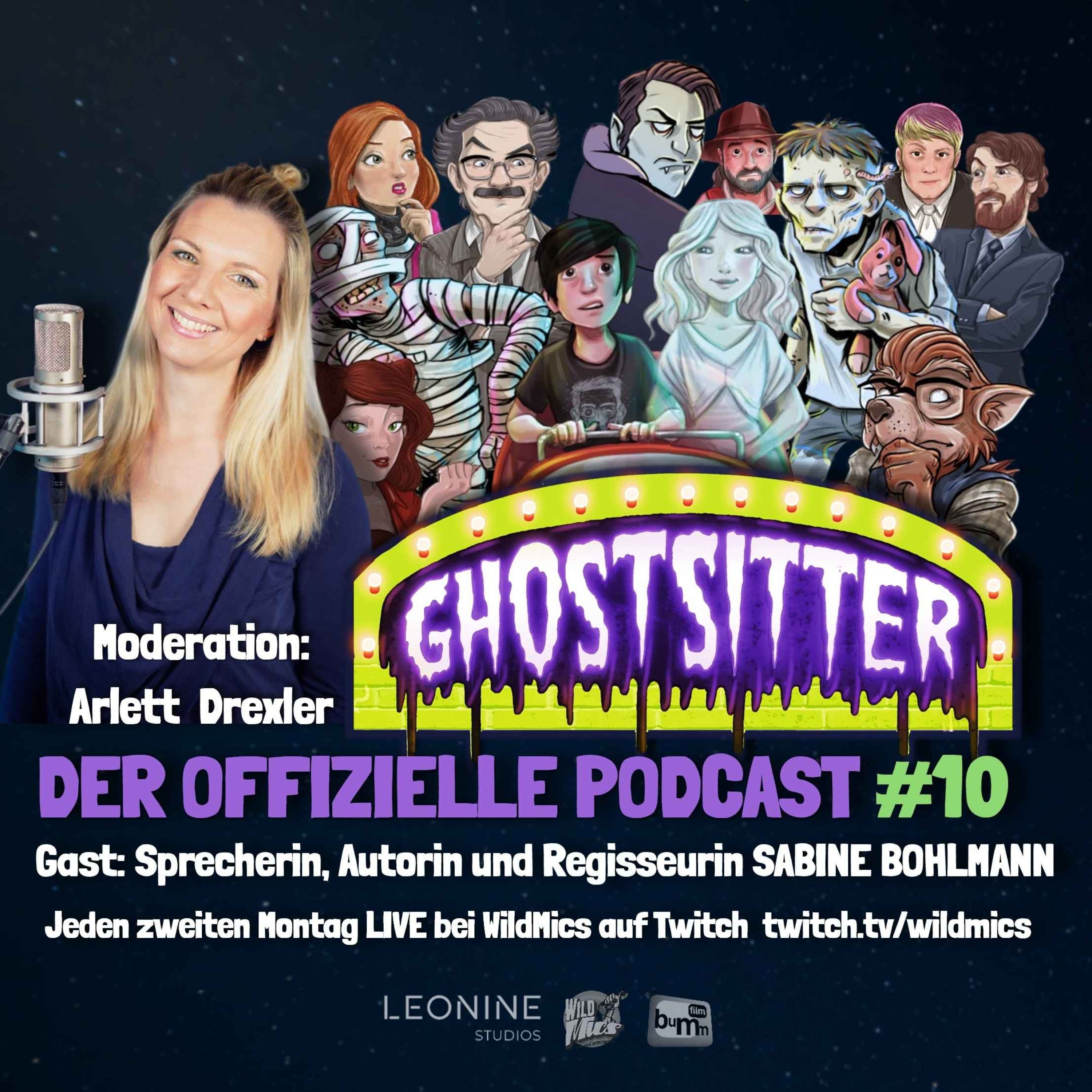 #10 Gast: Sprecherin, Autorin und Regisseurin Sabine Bohlmann