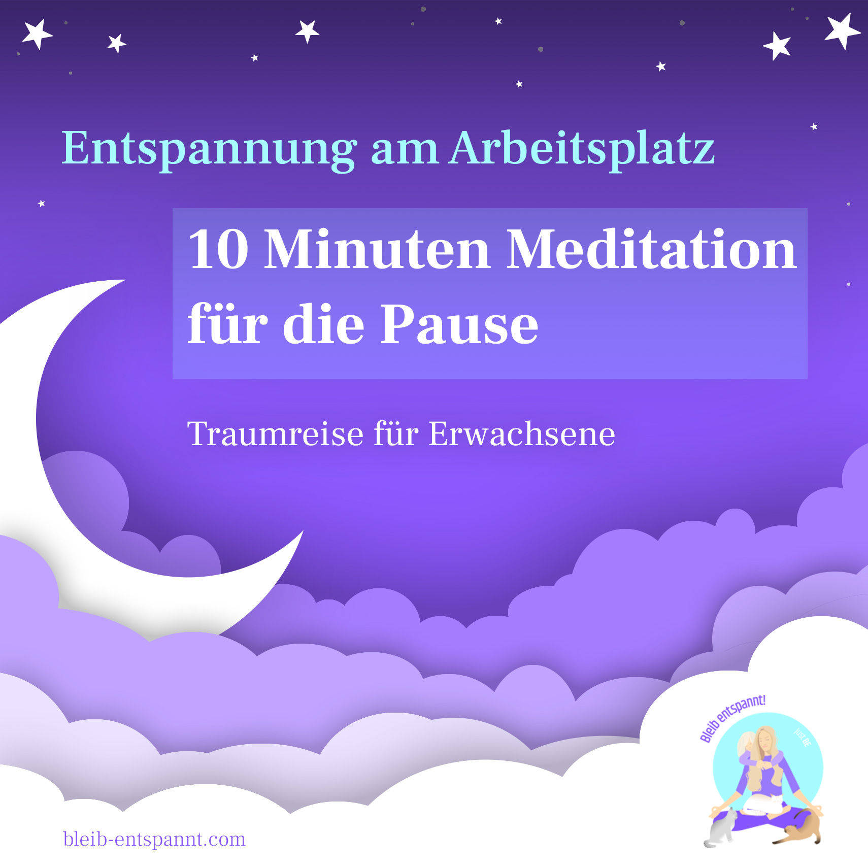 10 Minuten Meditation für deine Arbeitspause – Entspannung bei der Arbeit – Meditation für Erwachsene