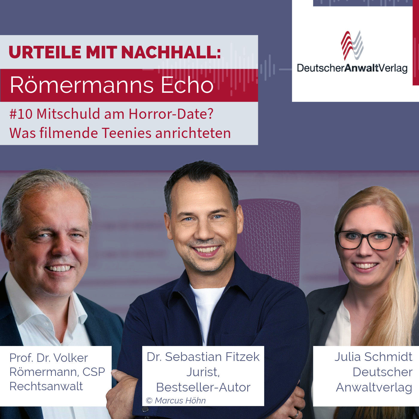 #10 Mitschuld am Horror-Date? Was filmende Teenies anrichteten - mit Sebastian Fitzek