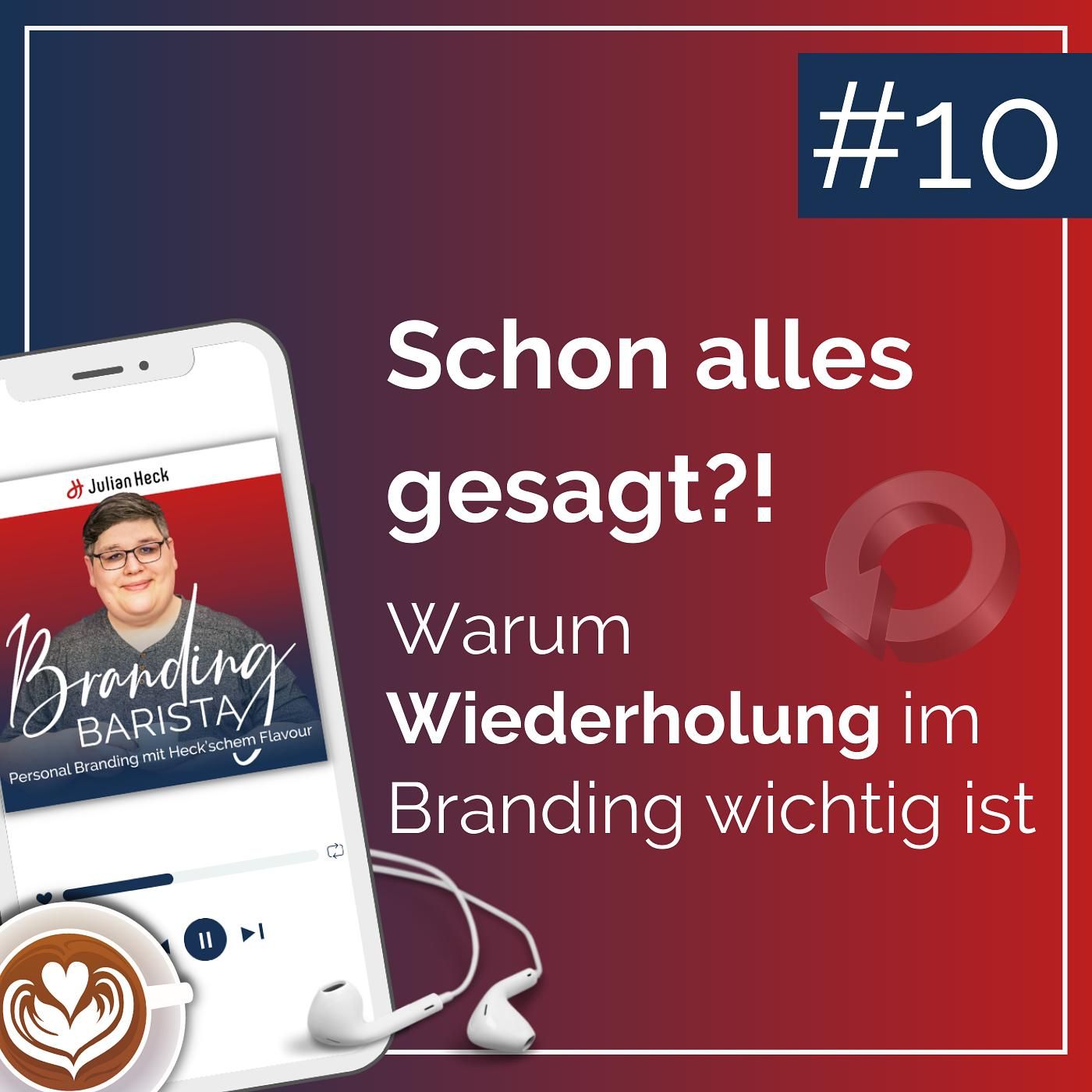 #10 - Schon alles gesagt?! – Warum Wiederholung im Branding wichtig ist