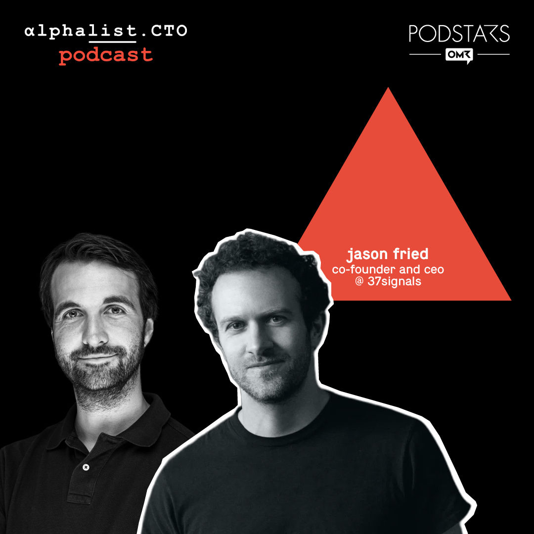 #100 - Intuition over 'Data Driven' feat. Jason Fried // co-founder + CEO @ 37signals