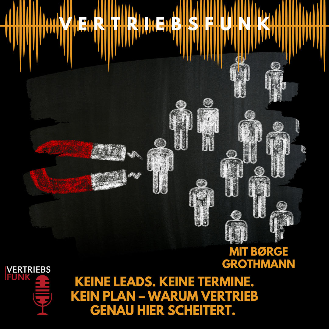 #1004 - Keine Leads. Keine Termine. Kein Plan – warum Vertrieb genau hier scheitert. Mit Børge Grothmann