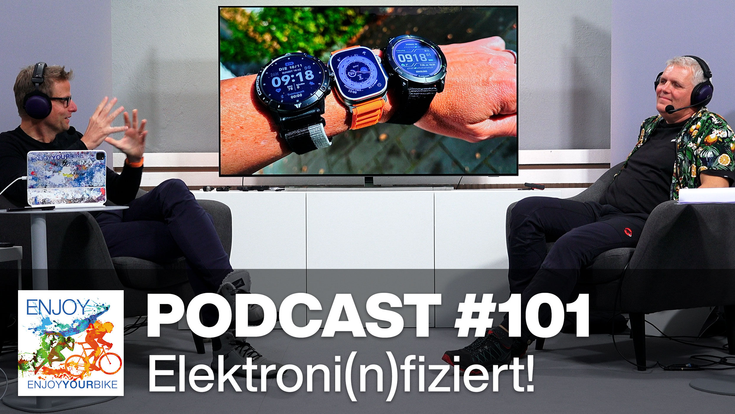 101: Elektroni(n)fiziert! App-Wahnsinn, Apple Watch Ultra, Elemnt Roam 2 + Verein, IRONMAN, Gravel-WM