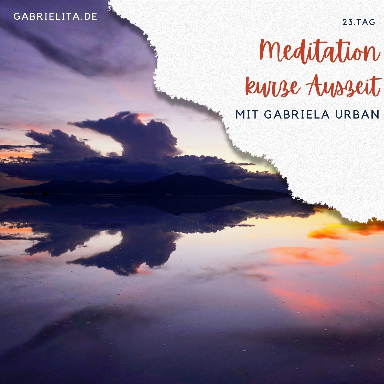 #105: Meditation kurze Auszeit vom Alltag – 8 Minuten (23. Tag)