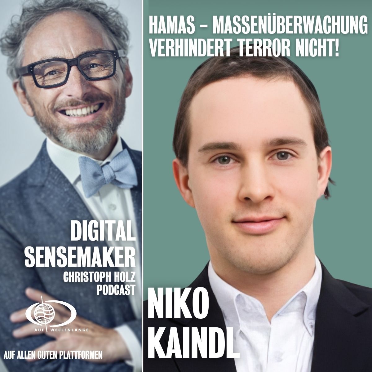 #109 “Hamas - Massenüberwachung verhindert Terror NICHT” mit Niko Kaindl, CEO Syncron Marketing GmbH