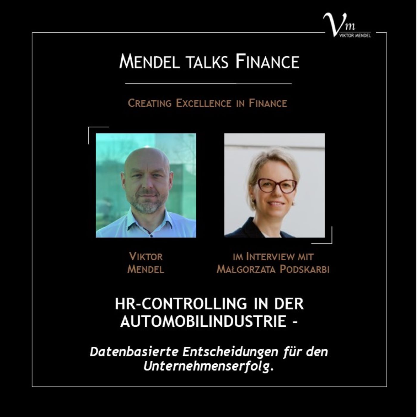 #11 HR-Controlling in der Automobilindustrie - Datenbasierte Entscheidungen bei Volkswagen. Mit Małgorzata Podskarbi