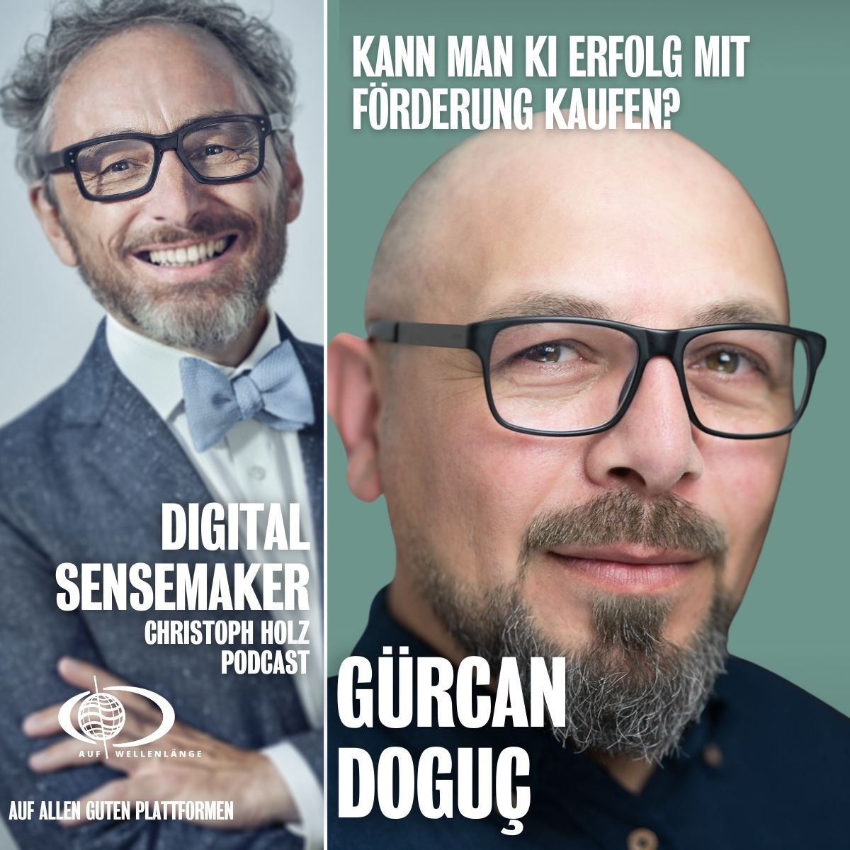 #111 “Kann man KI Erfolg mit Förderung kaufen?” mit Gürcan Doguç, wiss. Referent Forschungsförderung KI (DLR)