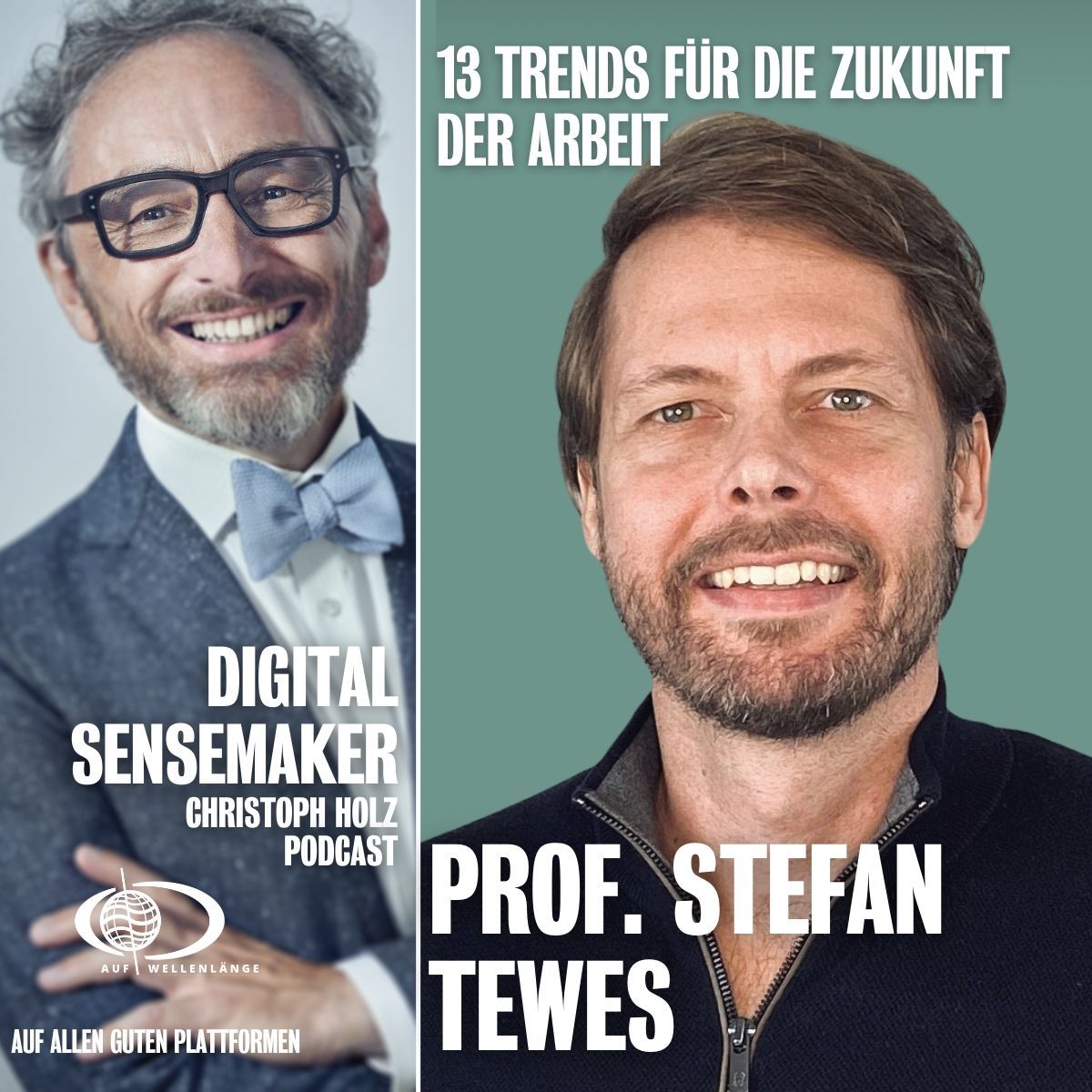 #113 “13 Trends für die Zukunft der Arbeit” mit Prof. Stefan Tewes, Scientific Director beim Zukunftsinstitut