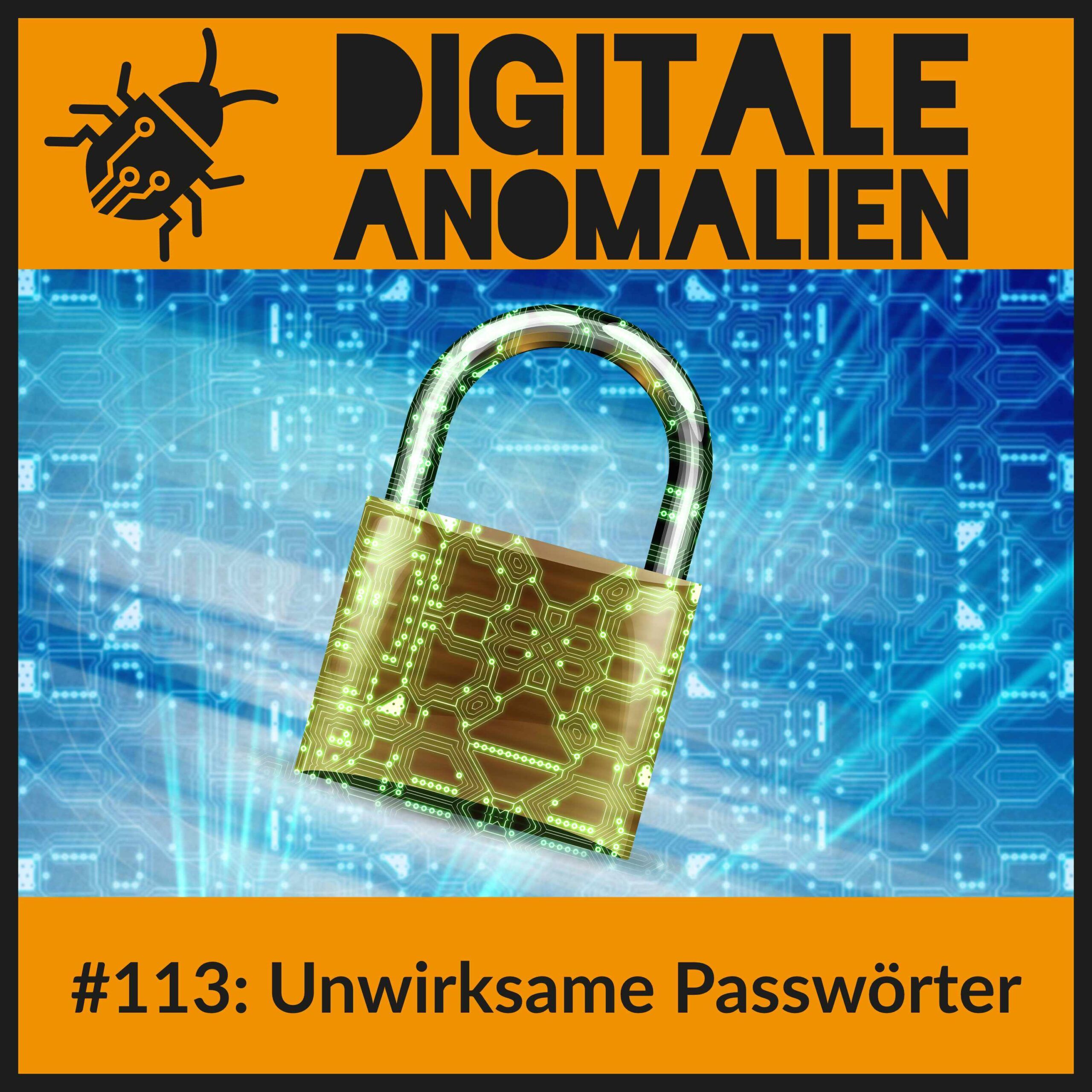 #113: Unwirksame Passwörter
