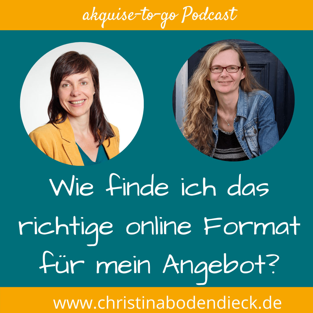 #113 Wie finde ich das richtige Format für mein Angebot?
