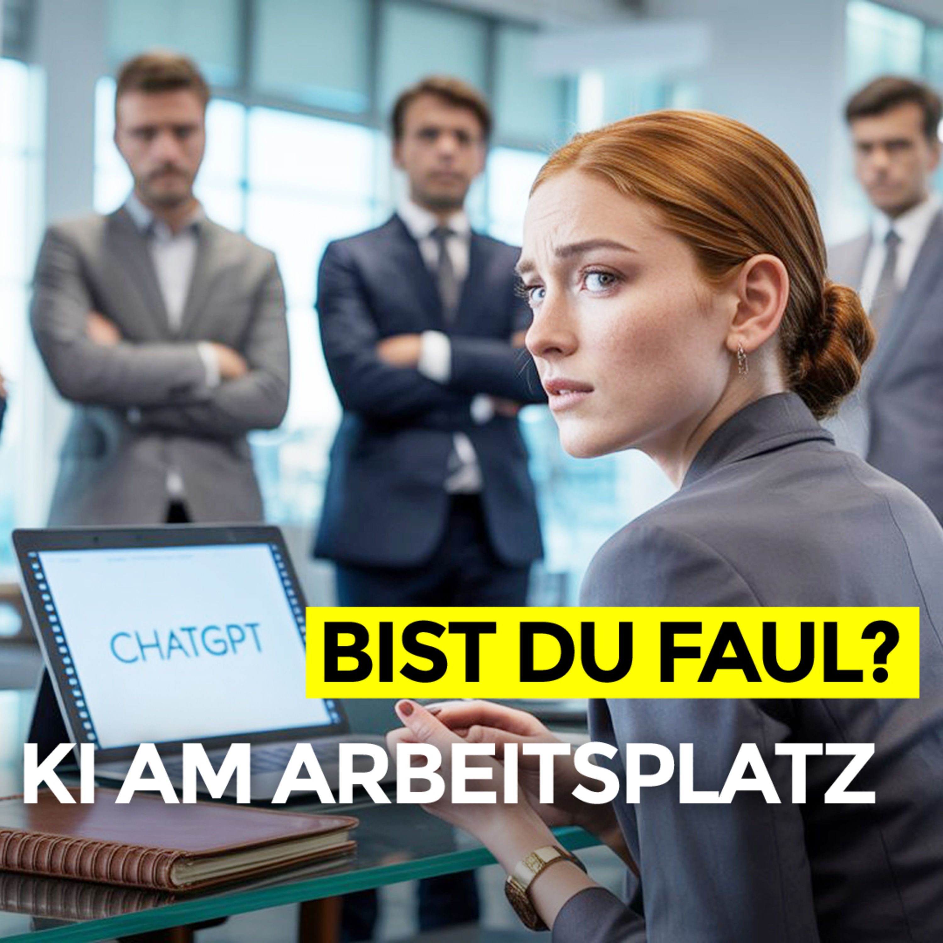 #114 KI im Job - Warum dein Chef KI-Nutzer für faul hält