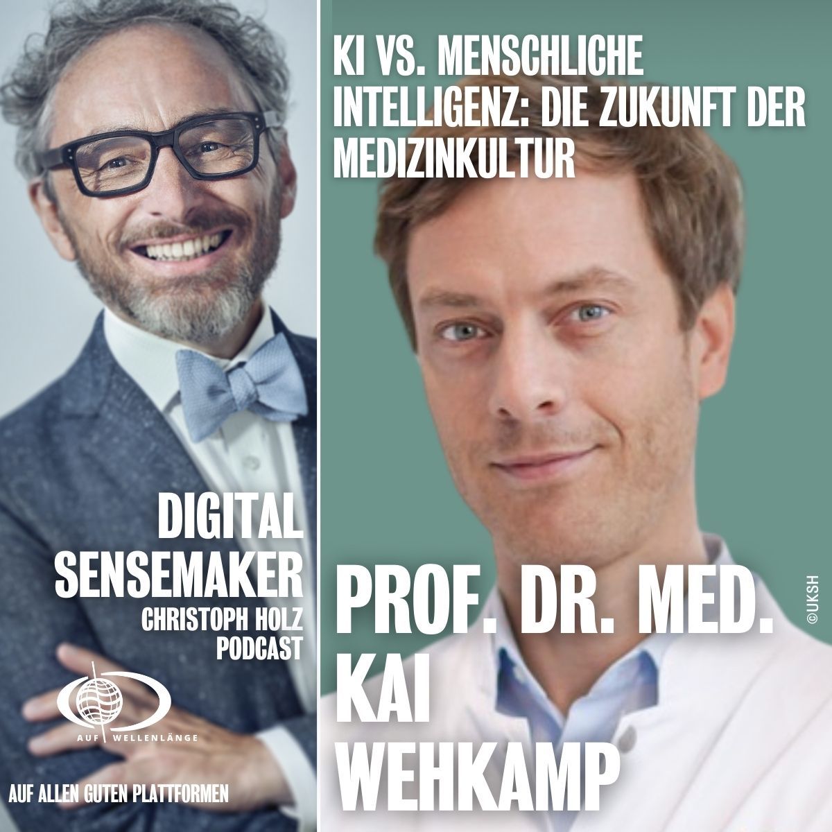 #115 “KI vs. Menschliche Intelligenz: Zukunft Medizinkultur” mit Prof. Kai Wehkamp, Uni-Klinikum Schleswig-Holstein