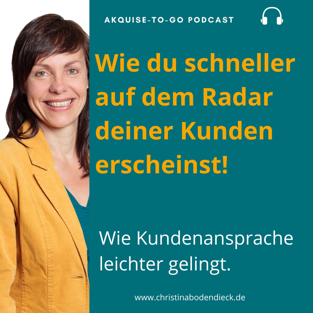 #115 Wie du schneller auf dem Radar deiner Kunden erscheinst