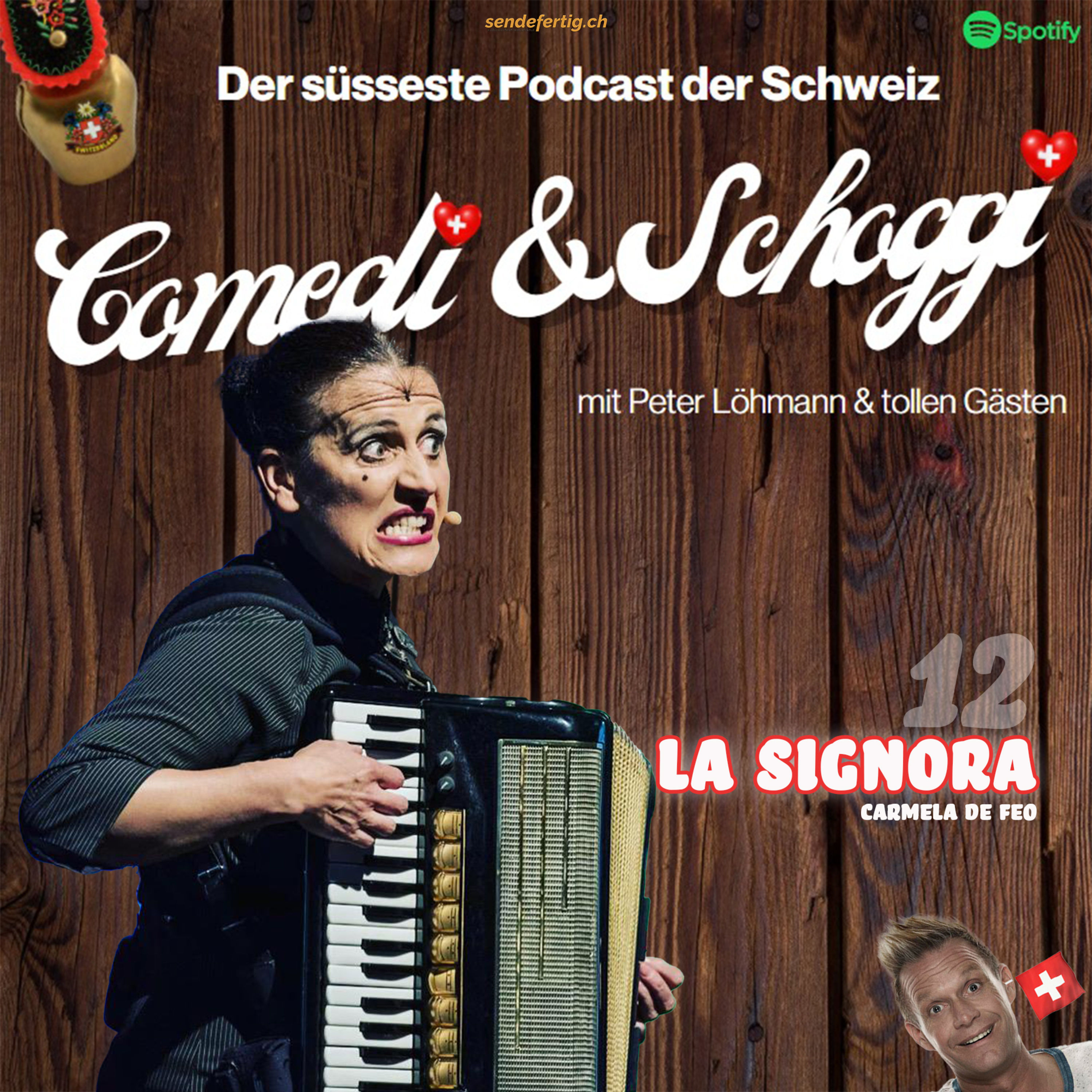 12 COMEDI & SCHOGGI mit LA SIGNORA - Carmela de Feo