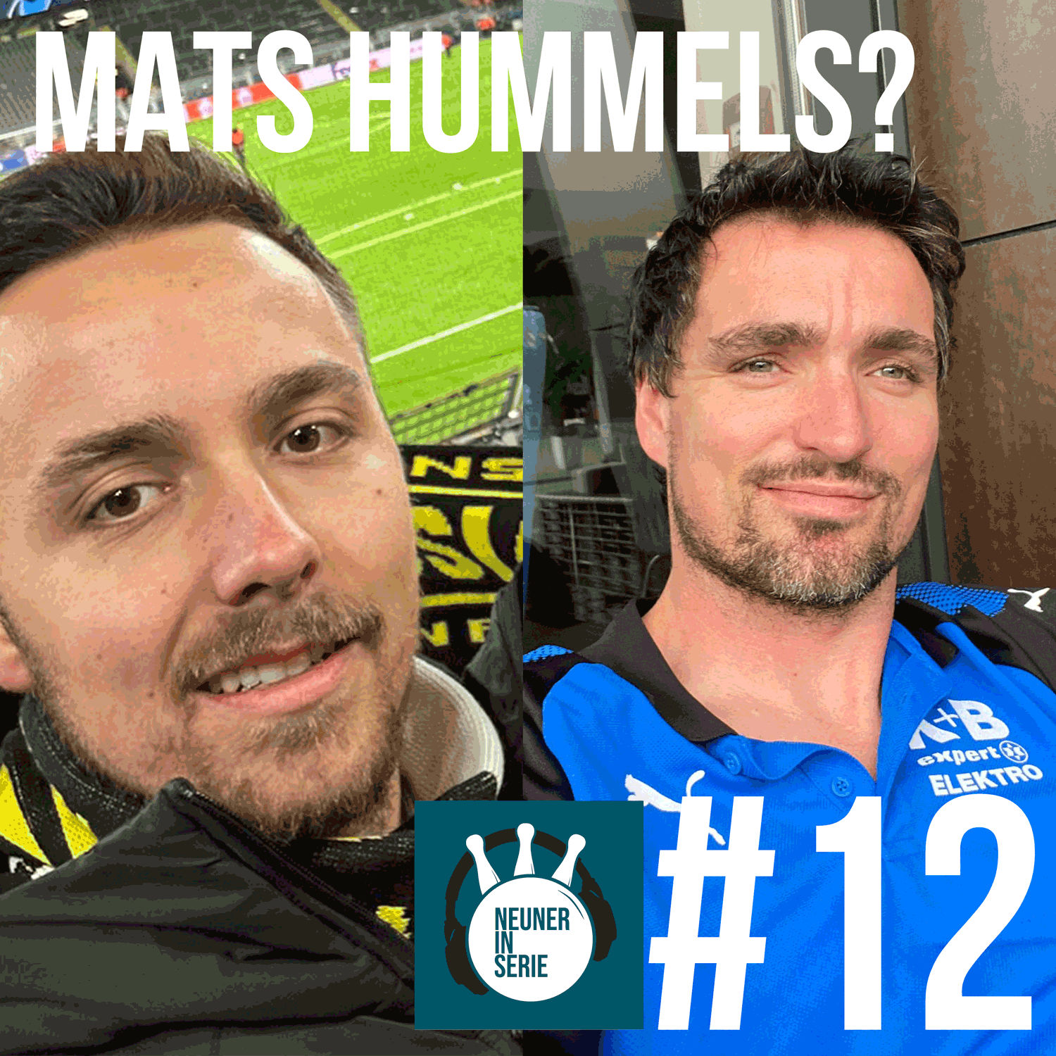 #12 Mats Hummels? Plakataktion beim Champions League Spiel