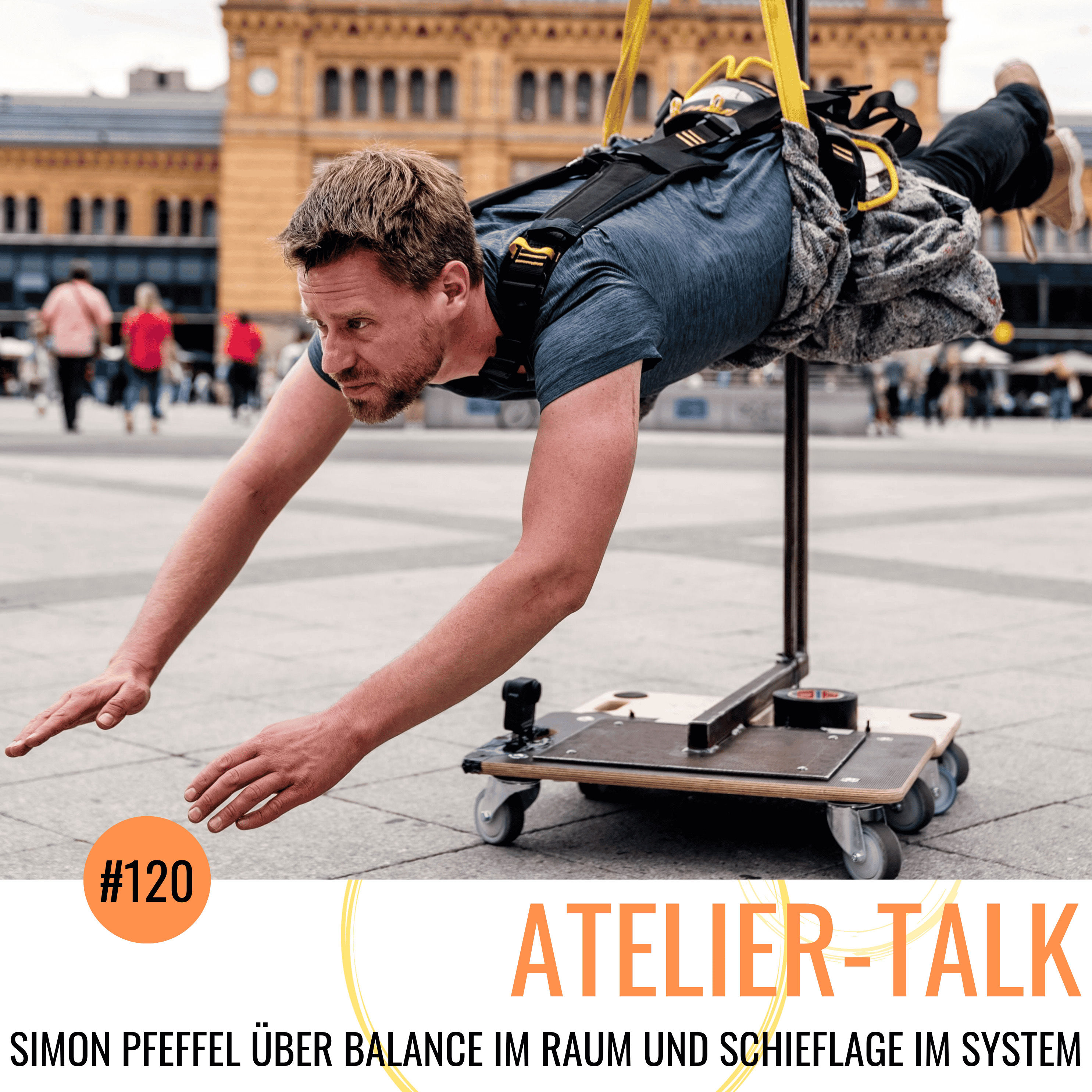 #120 Simon Pfeffel über Balance im Raum und Schieflage im System