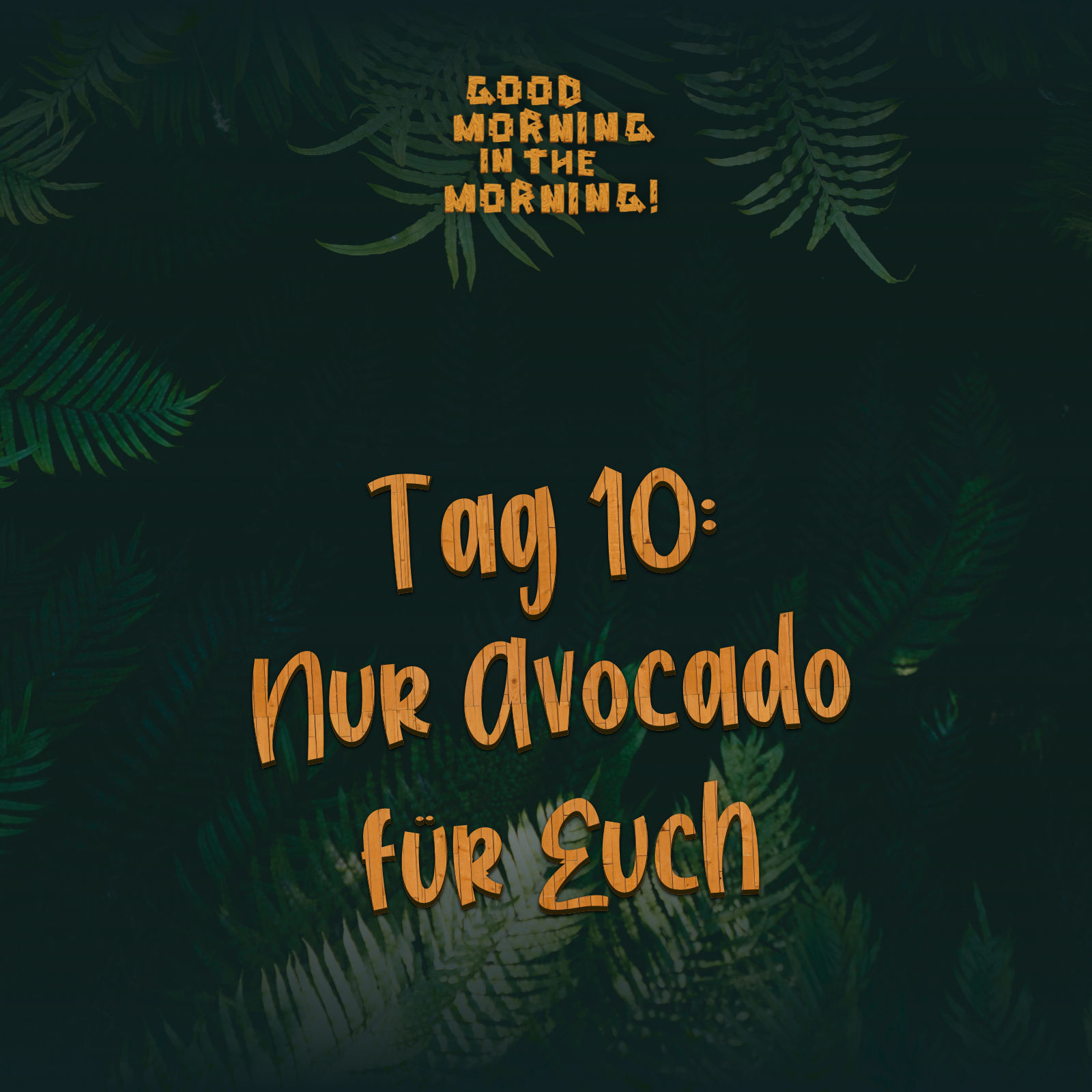 #121 – Tag 10: Nur Avocado für Euch