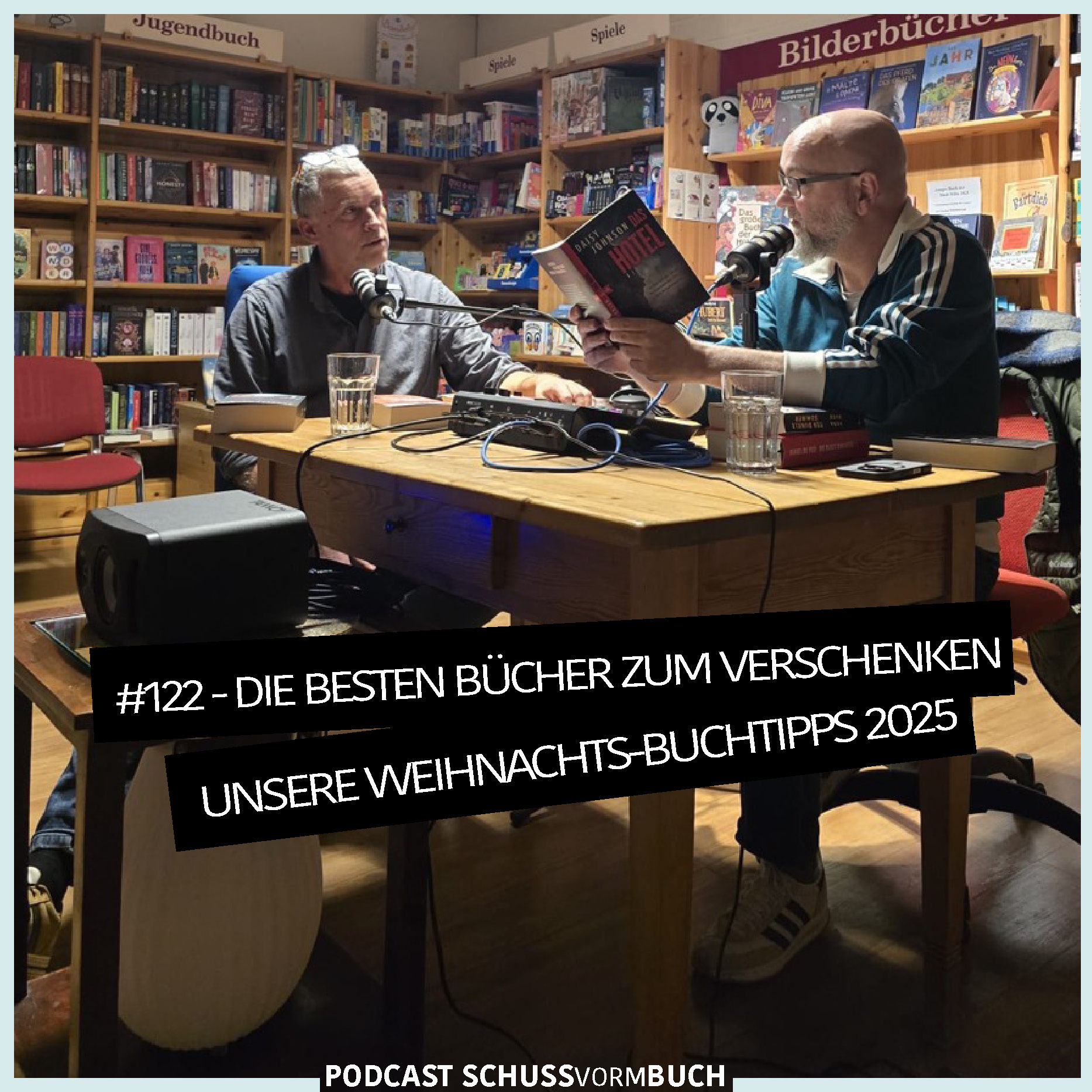 122 - Die besten Bücher zum Verschenken – unsere Weihnachts-Buchtipps 2025