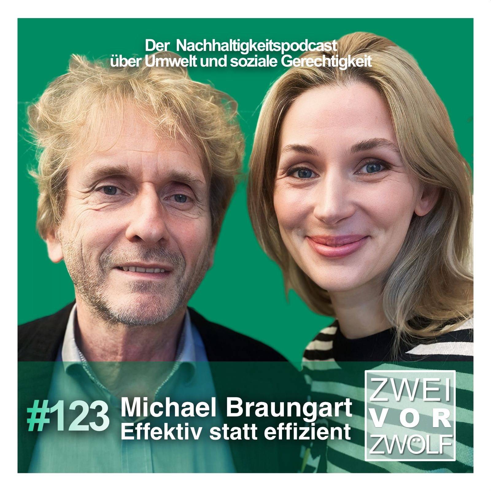 #123 Michael Braungart – Effektiv statt effizient