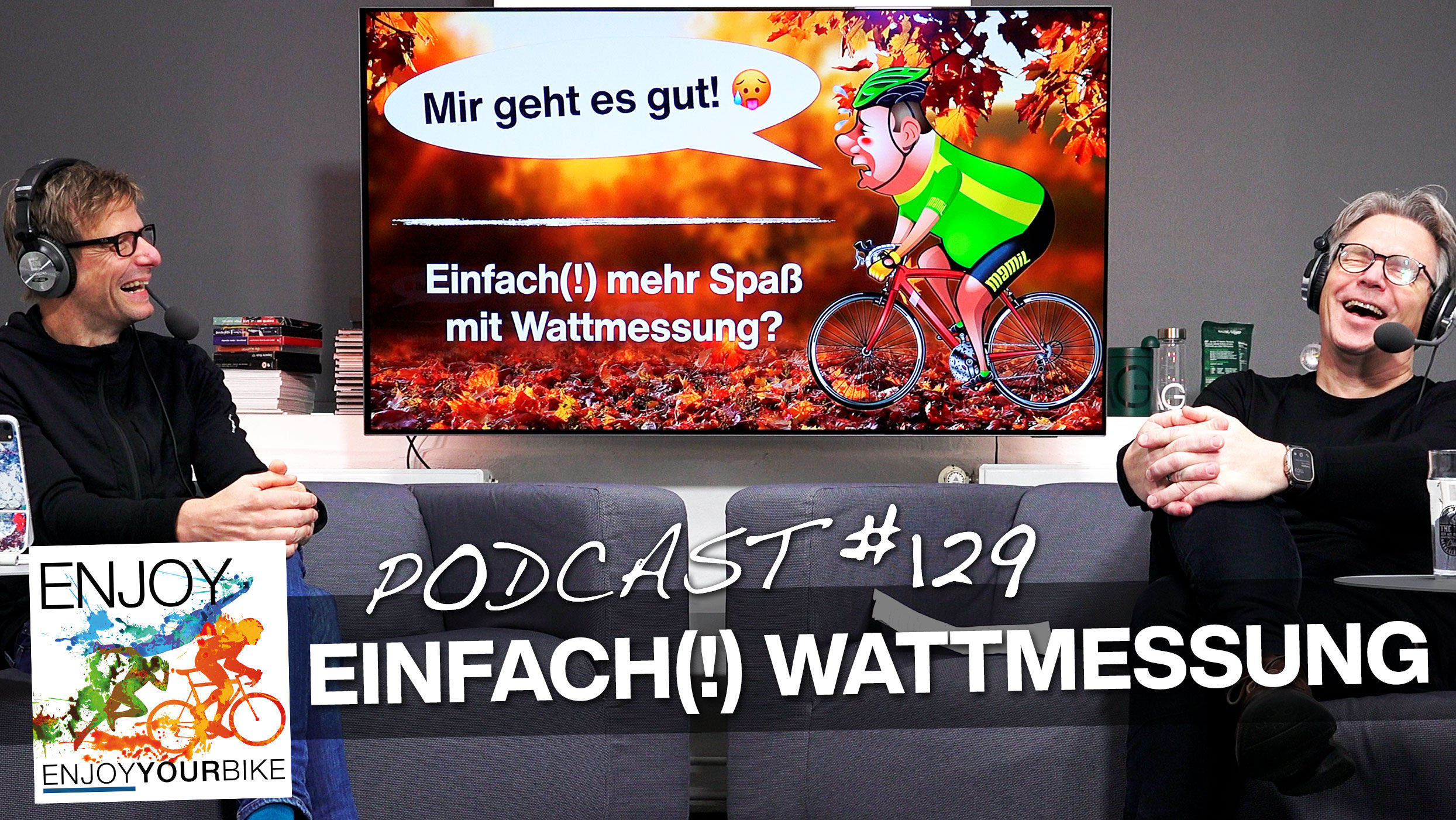 129: Einfach(!) mehr Spaß beim Radfahren mit Wattmessung/Powermeter!