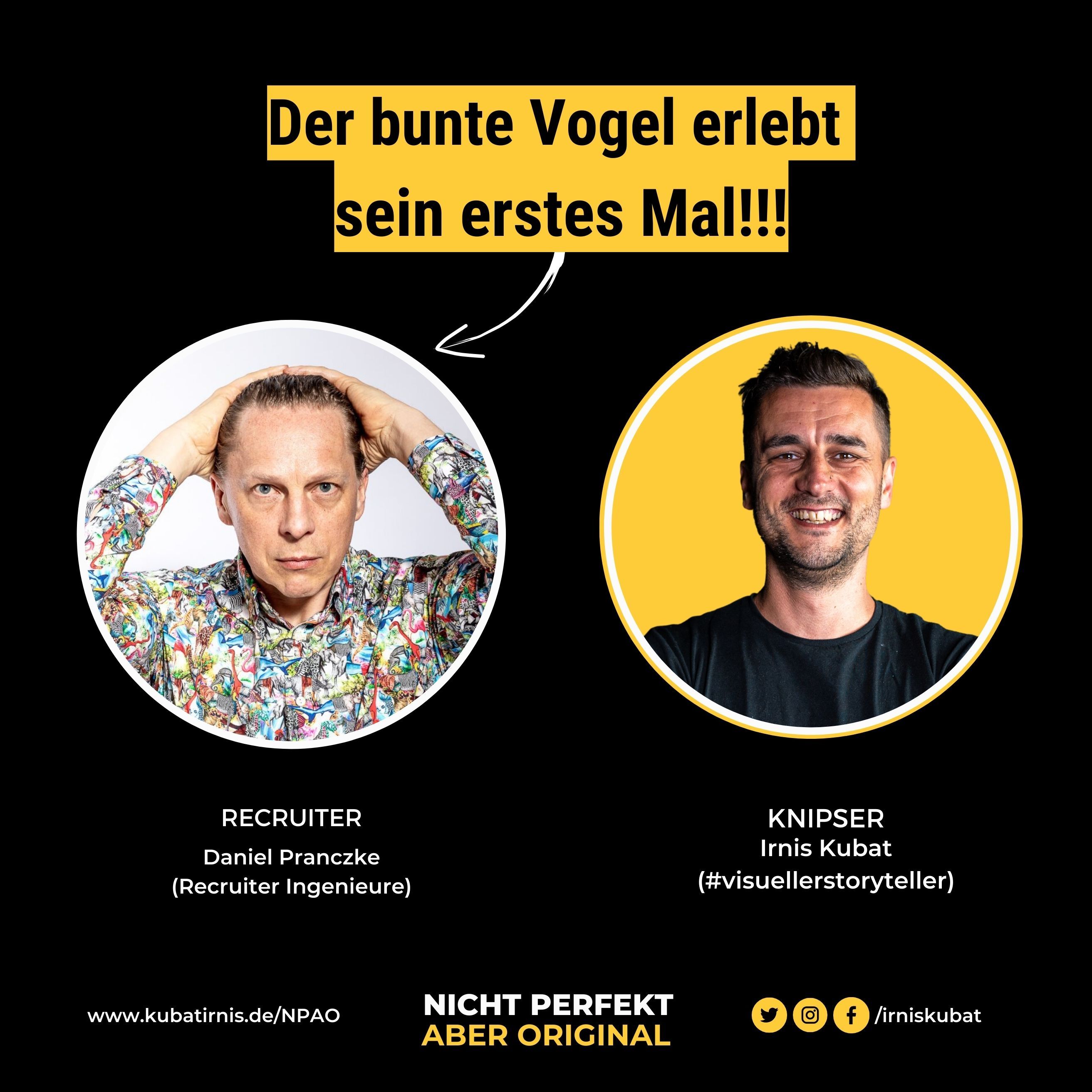 #13 Der bunte Vogel erlebt sein erstes Mal!!! Der Recruiter hilft beim Karrierestart, ganz ohne Qual.