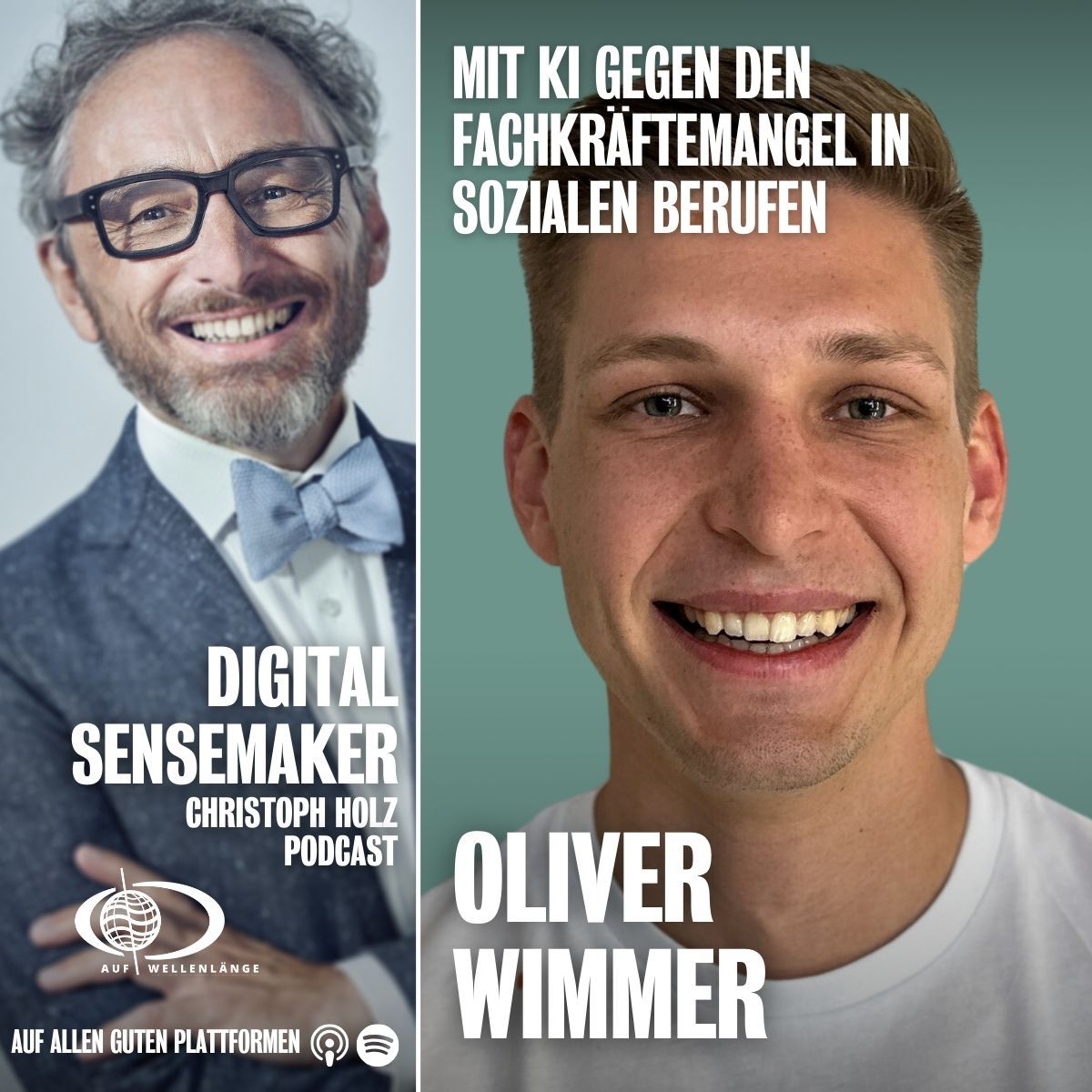 #134 "Die KI gegen medizinischen und sozialen Fachkräftemangel" mit Oliver Wimmer, CEO und Co Founder von "Herzensapp"