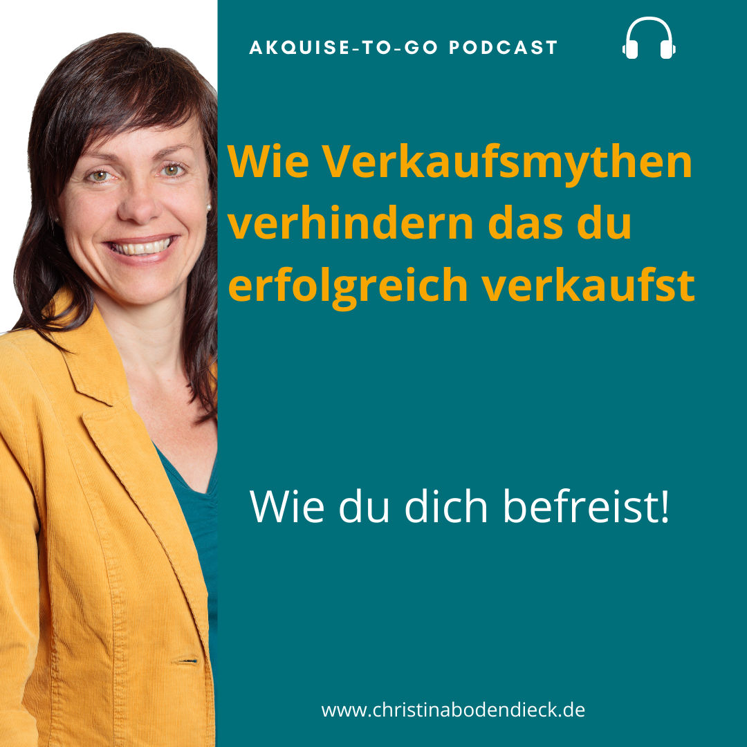 #137 Wie Verkaufsmythen verhindern das du erfolgreich verkaufst