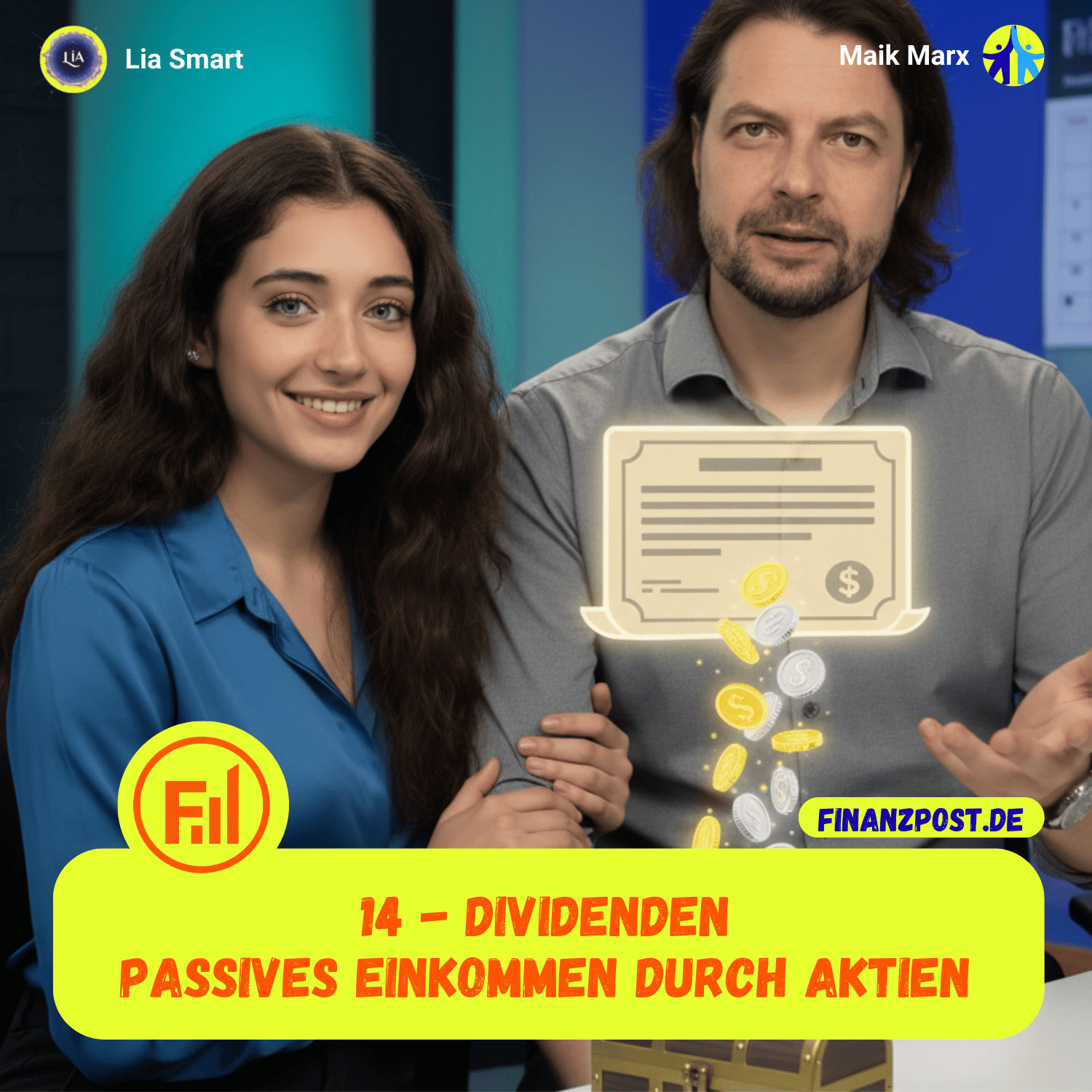 14 Dividenden - Passives Einkommen durch Aktien