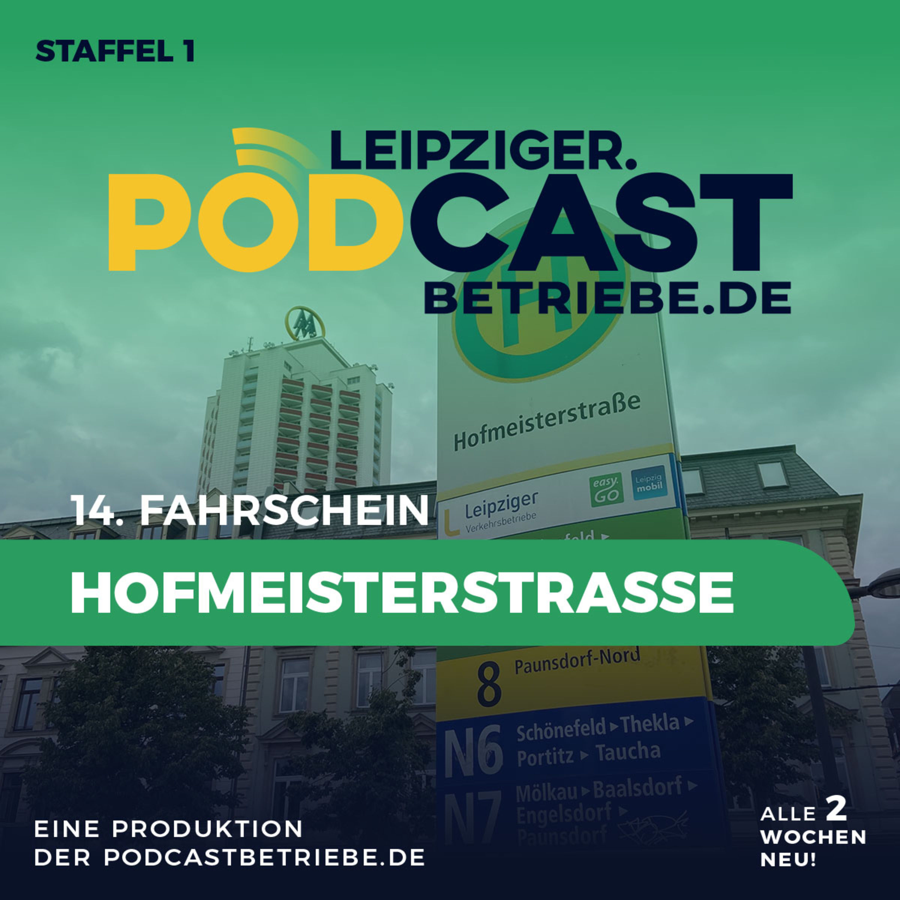 14. Fahrschein – Hofmeisterstraße