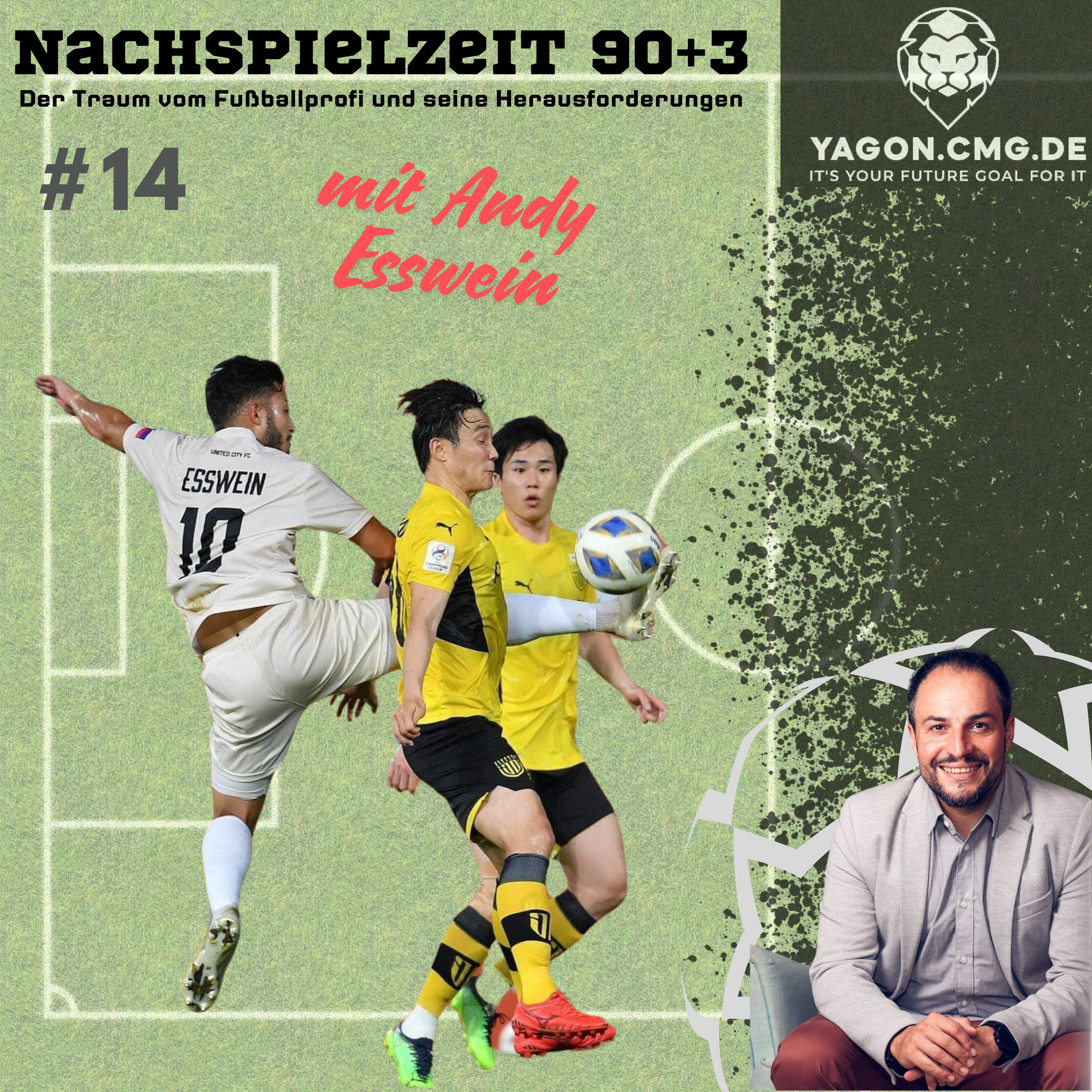 #14 I Mit Fußballprofi Andy Esswein – Waldhof Mannheim, die AFC Champions League & die Zeit in Asien