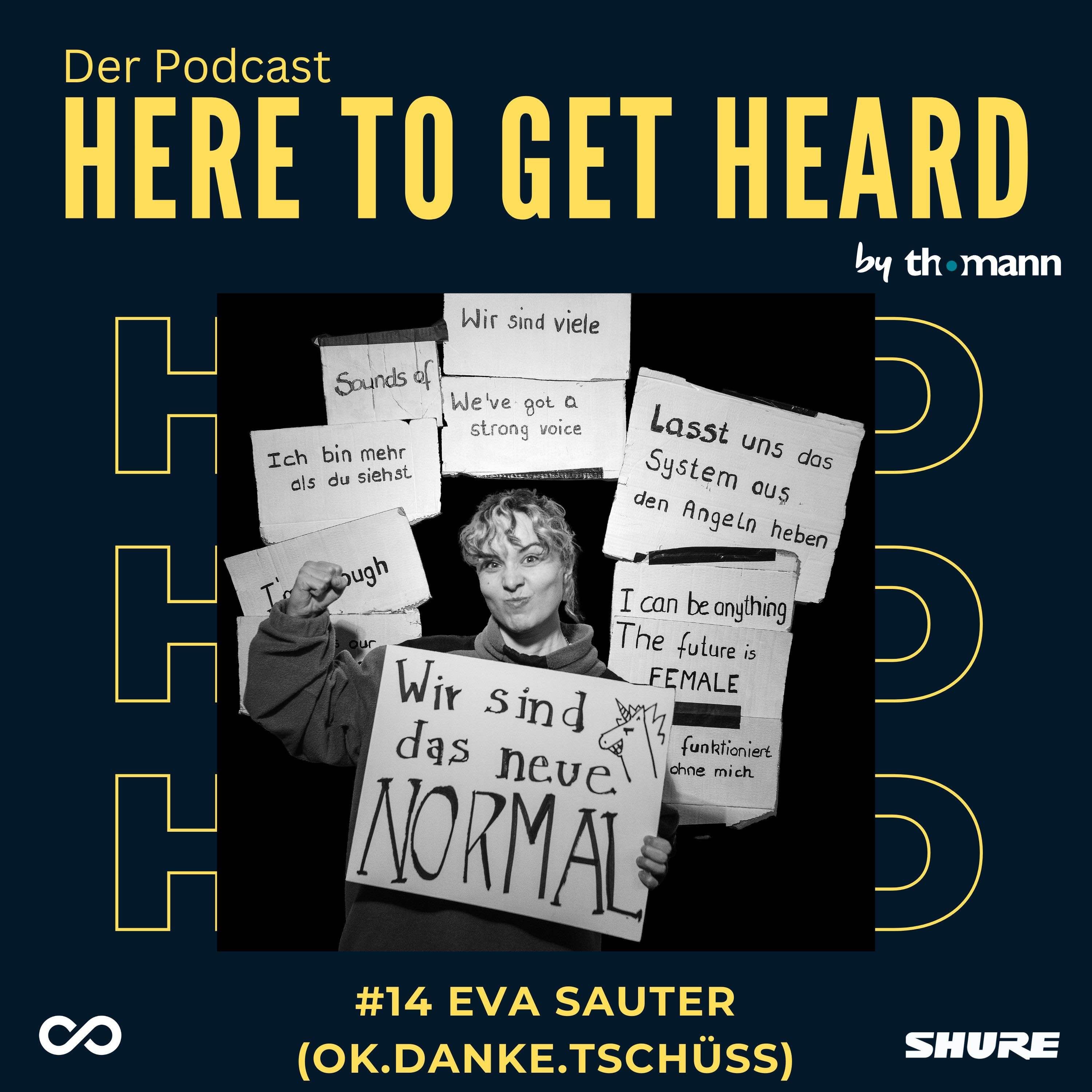 #14 Mit EVA SAUTER über Einhornrock mit Tarnumhängen, Misogynie und das neue Normal
