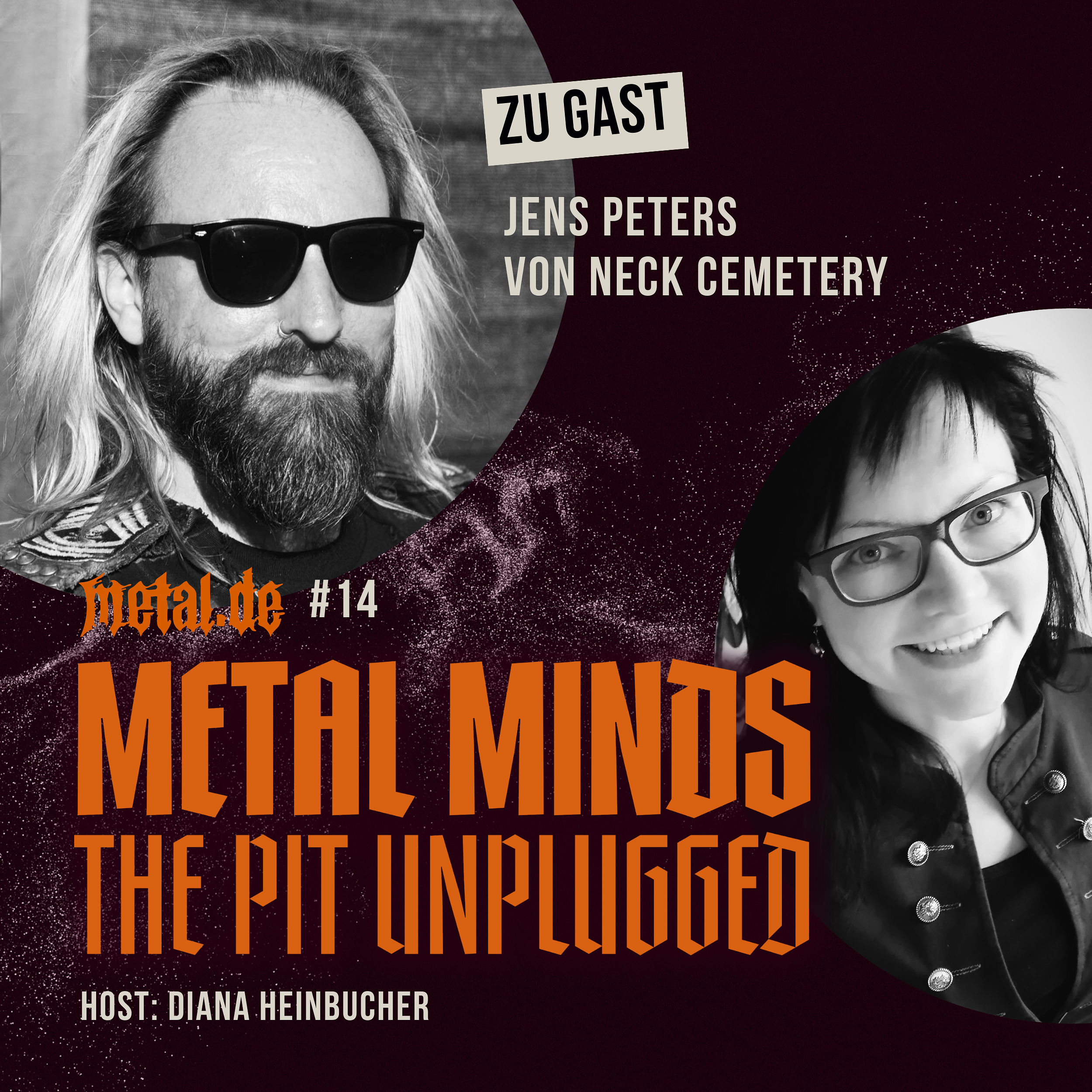 #14 mit Jens Peters von NECK CEMETERY und dem Rock Hard Magazin