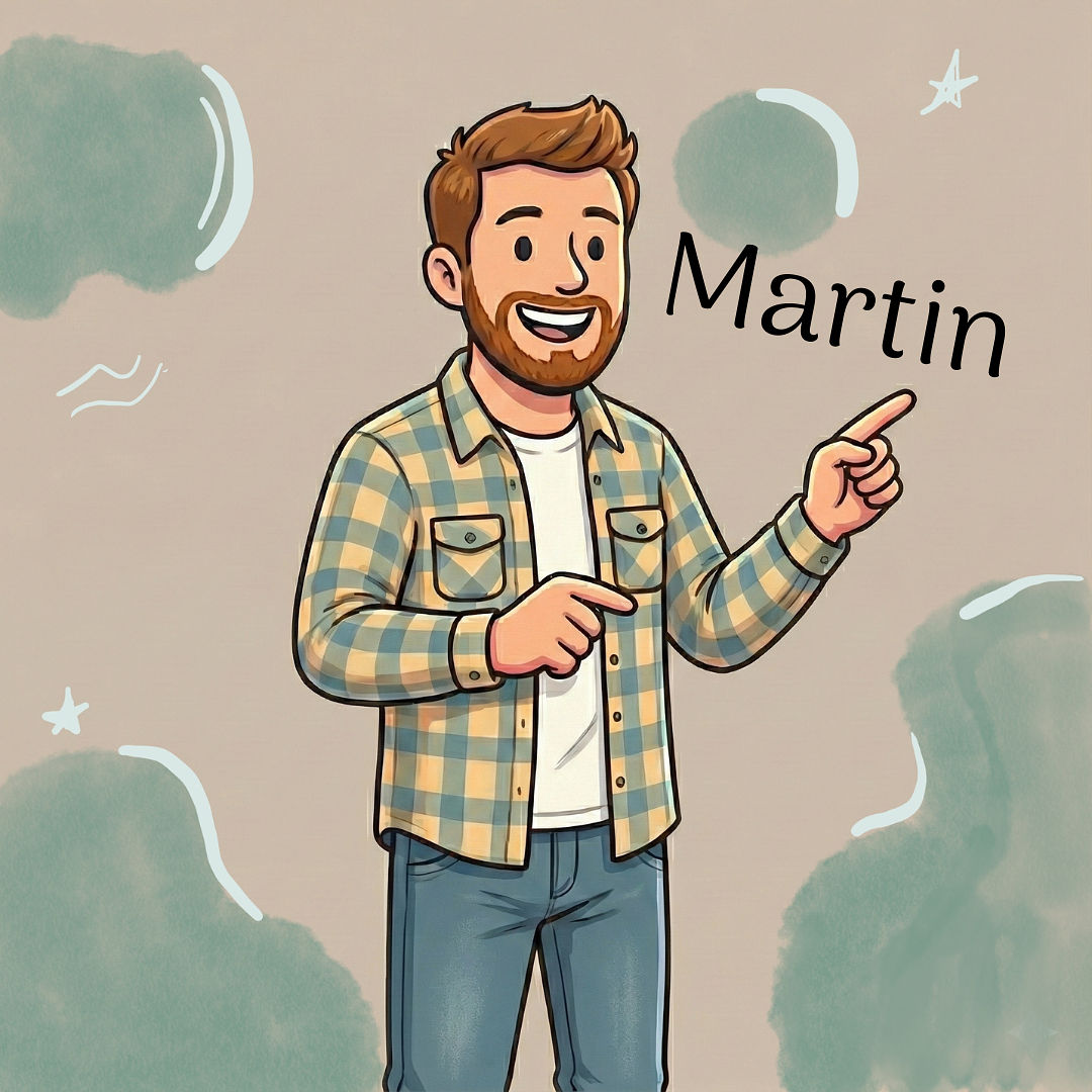 1/4 Stunde mit Martin