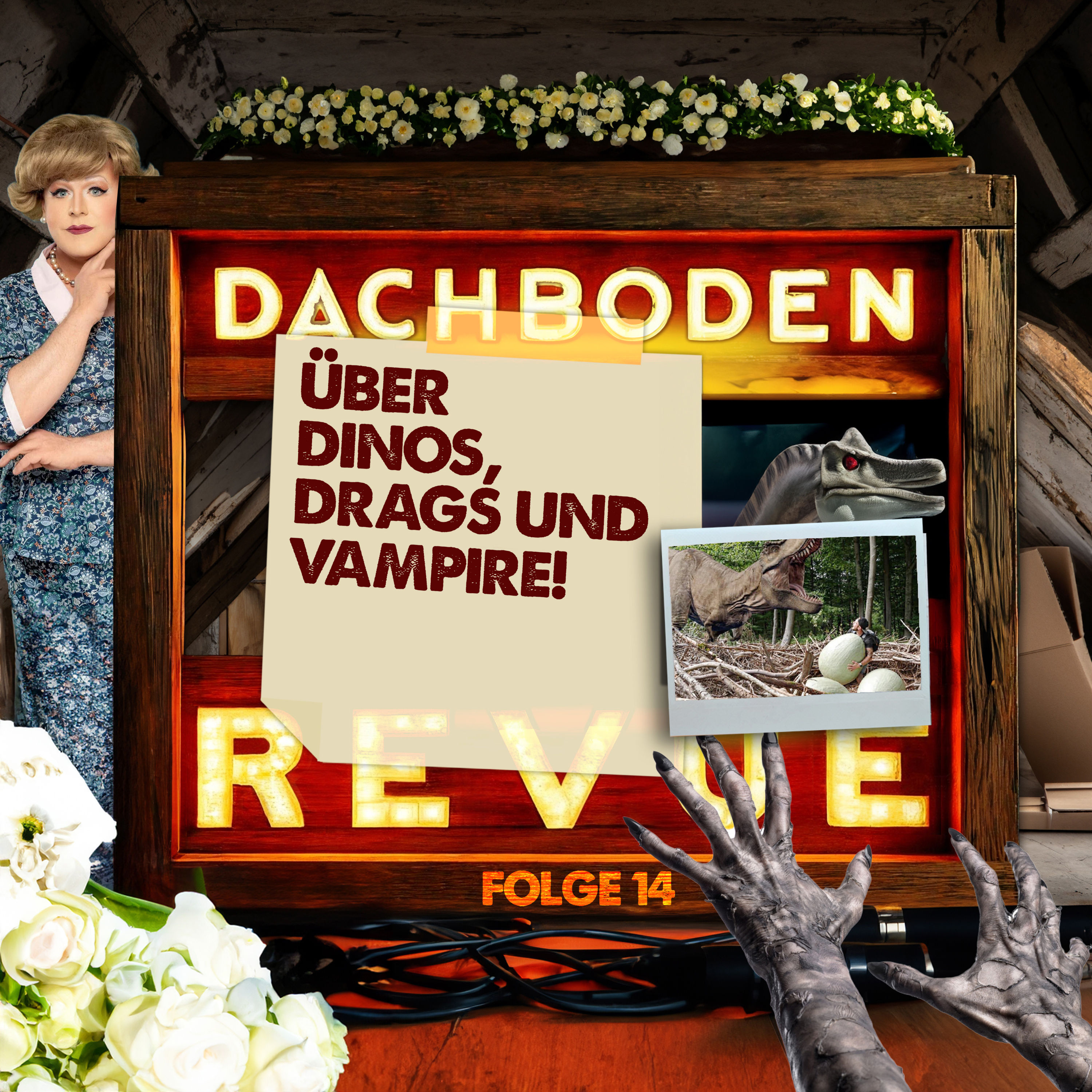 #14, Über Dinos, Drags und Vampire
