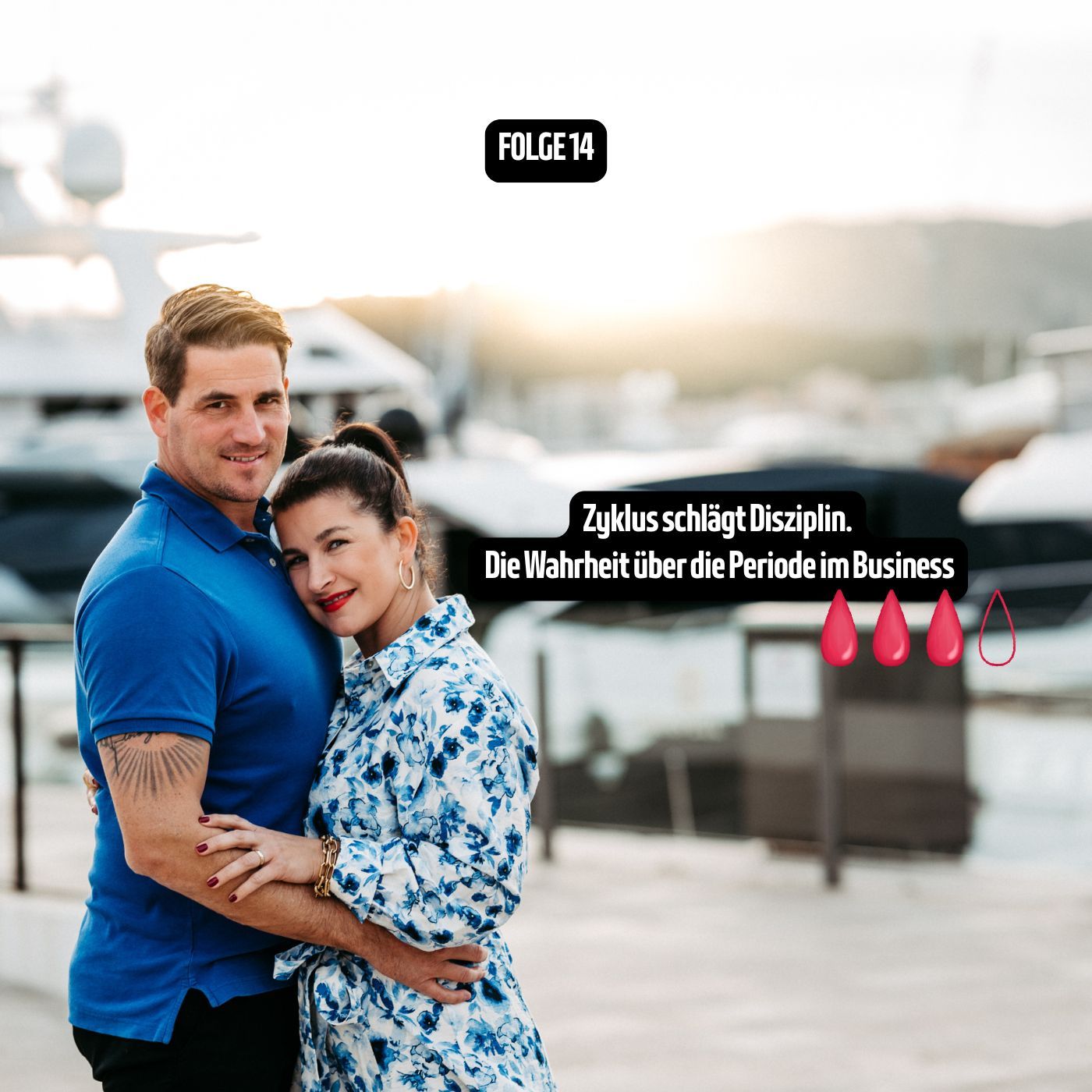 #14 Zyklus schlägt Disziplin. Die Wahrheit über die Periode im Business...- Die KLAR's #Podcast #Körper